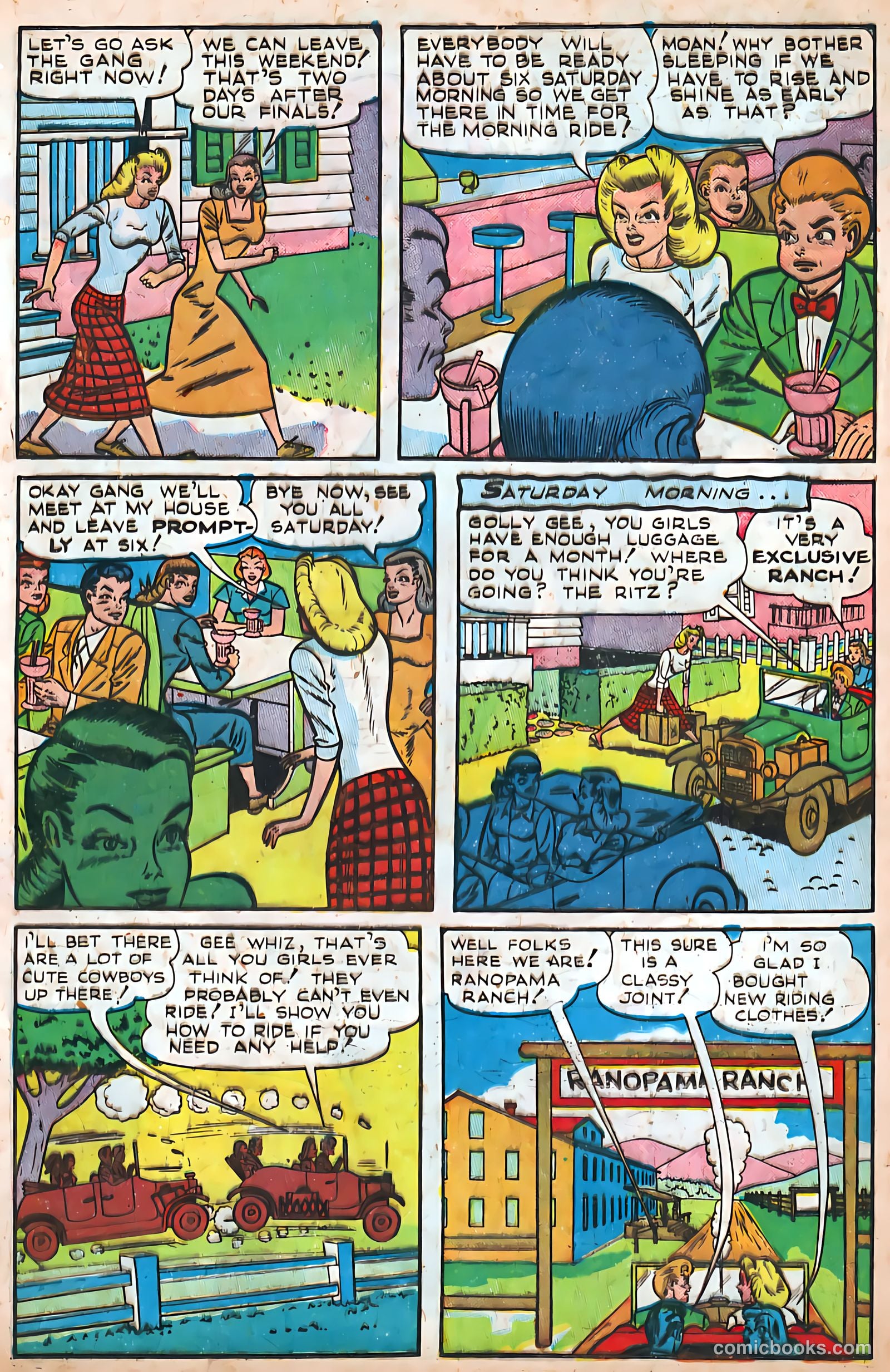 Juke Box Comics #6 (1949) — page 28 of 53