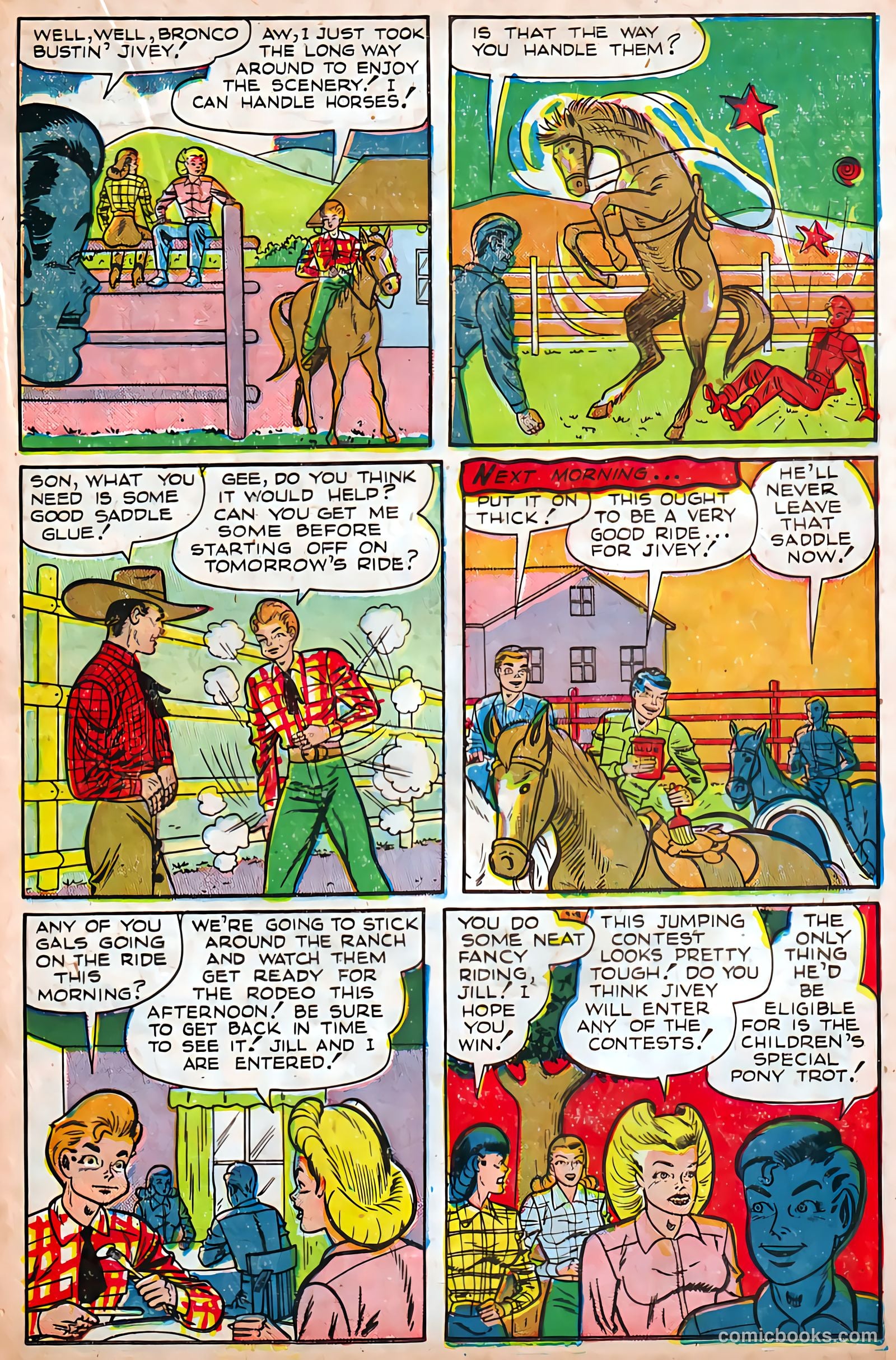 Juke Box Comics #6 (1949) — page 31 of 53