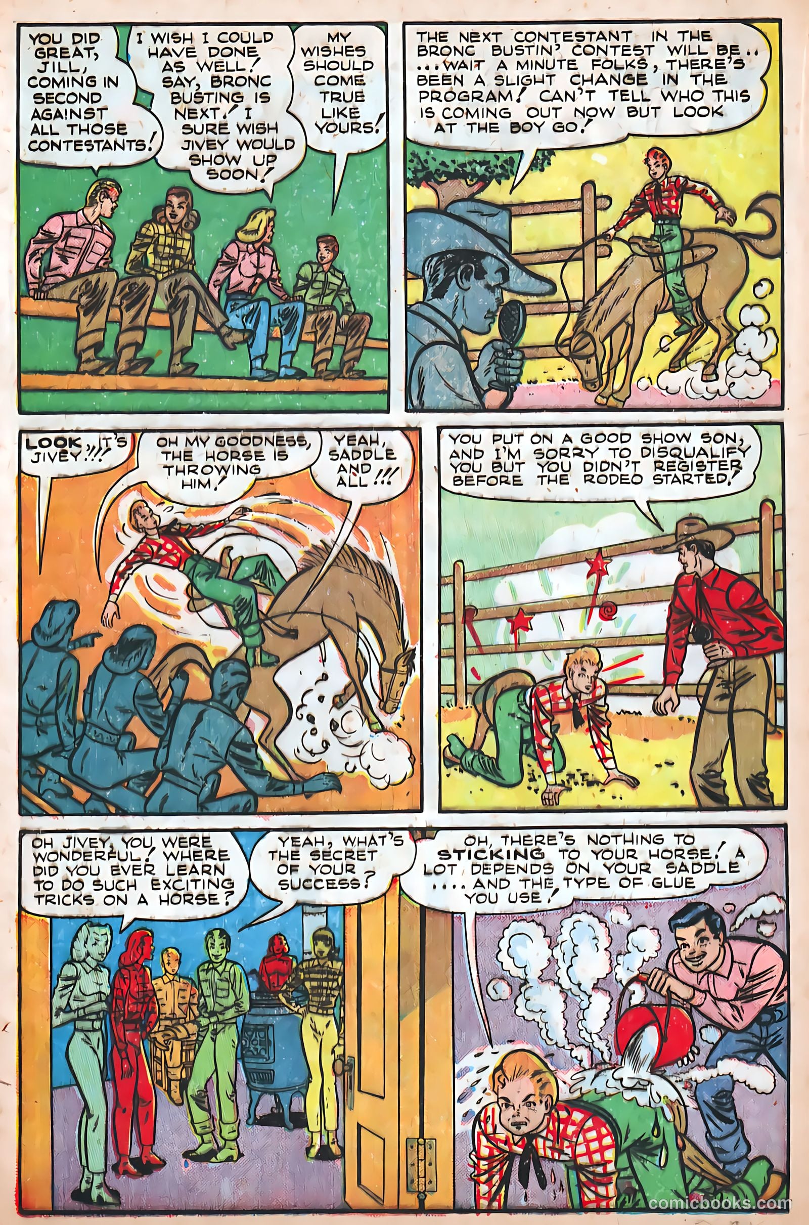 Juke Box Comics #6 (1949) — page 32 of 53