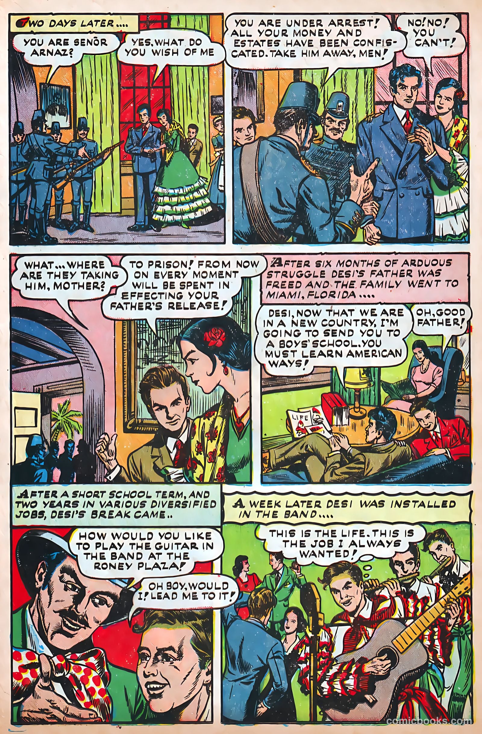 Juke Box Comics #6 (1949) — page 34 of 53