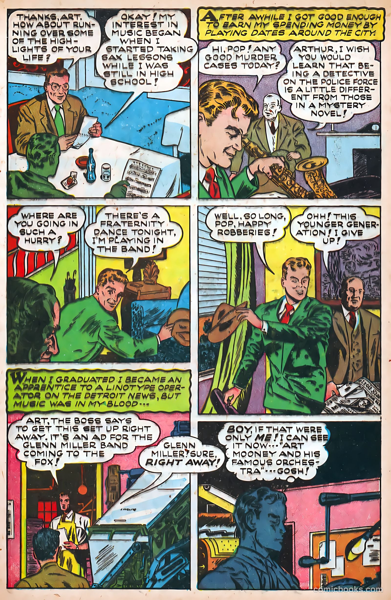 Juke Box Comics #6 (1949) — page 40 of 53