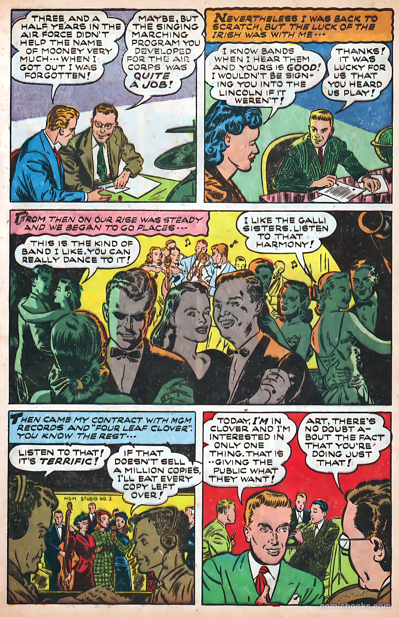 Juke Box Comics #6 (1949) — page 42 of 53