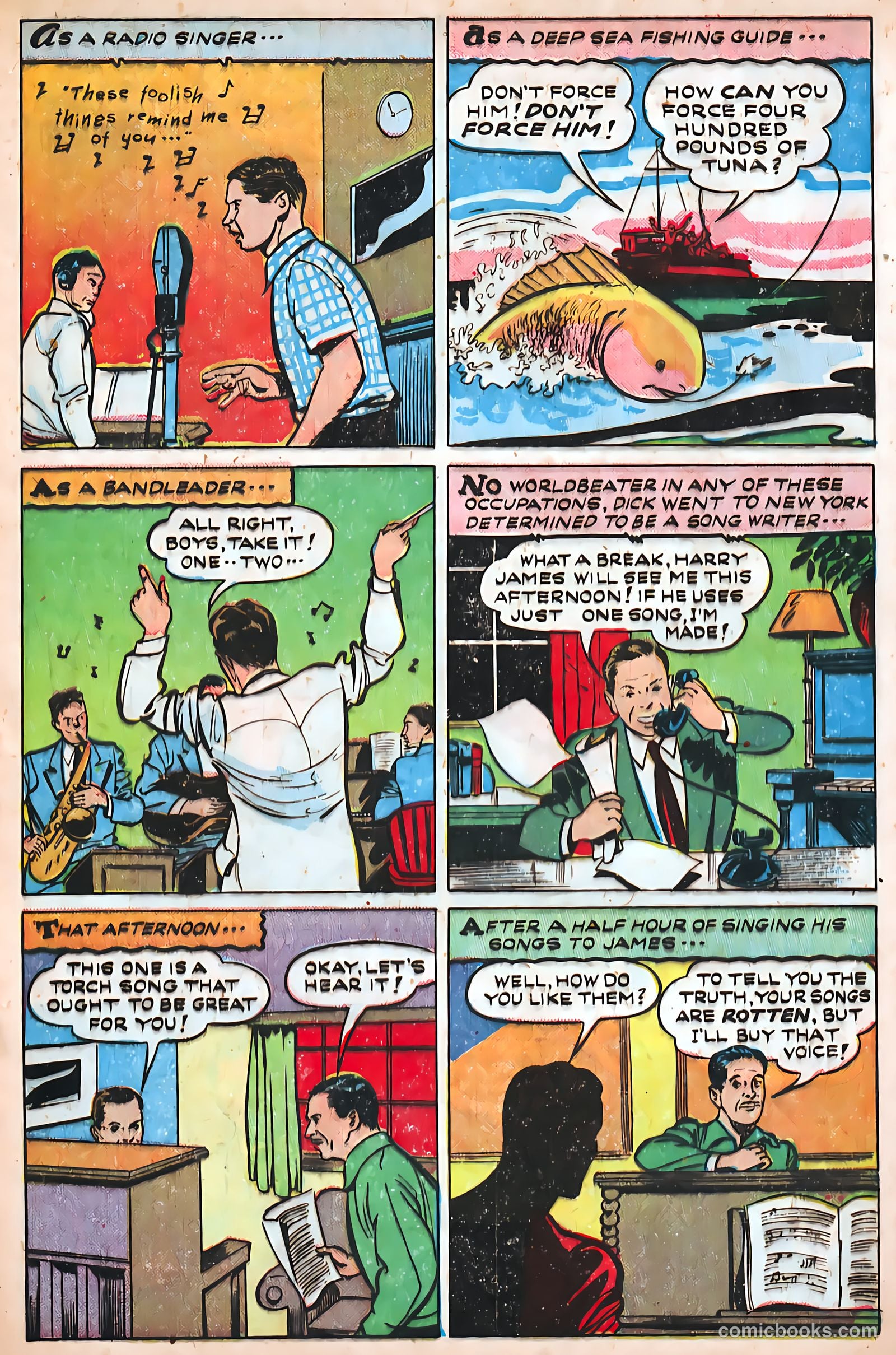 Juke Box Comics #6 (1949) — page 45 of 53