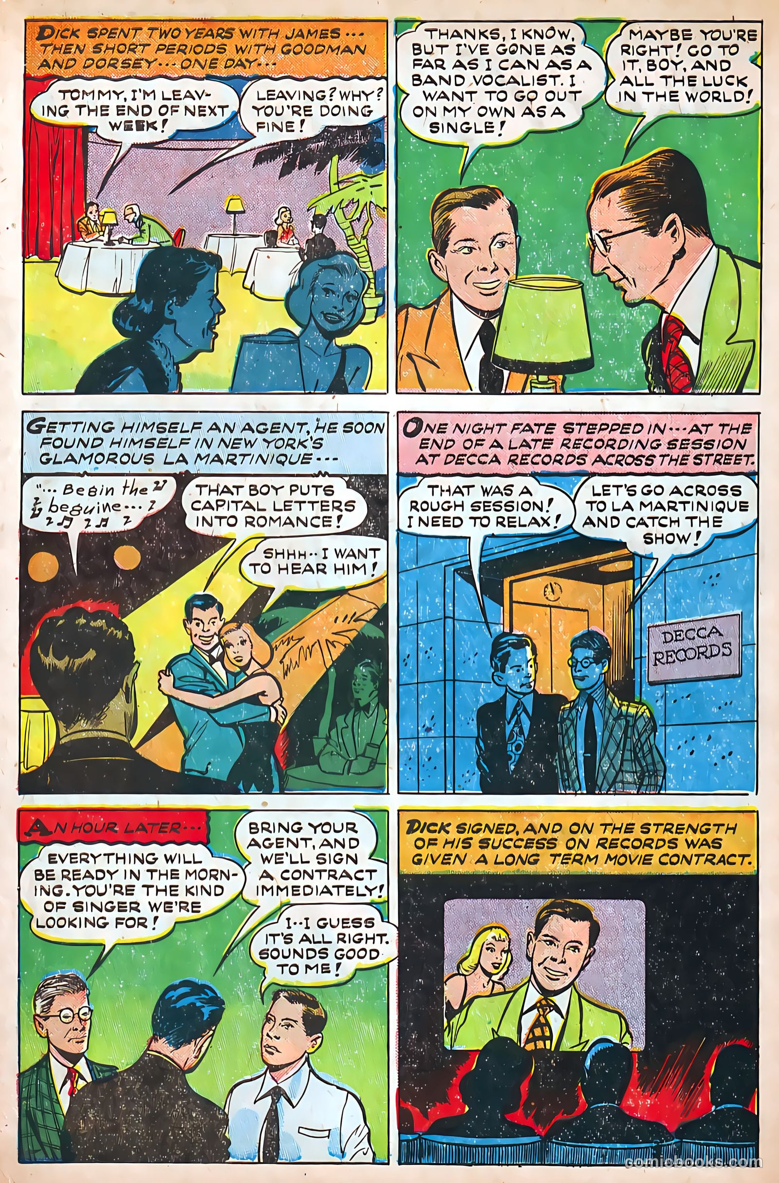 Juke Box Comics #6 (1949) — page 46 of 53