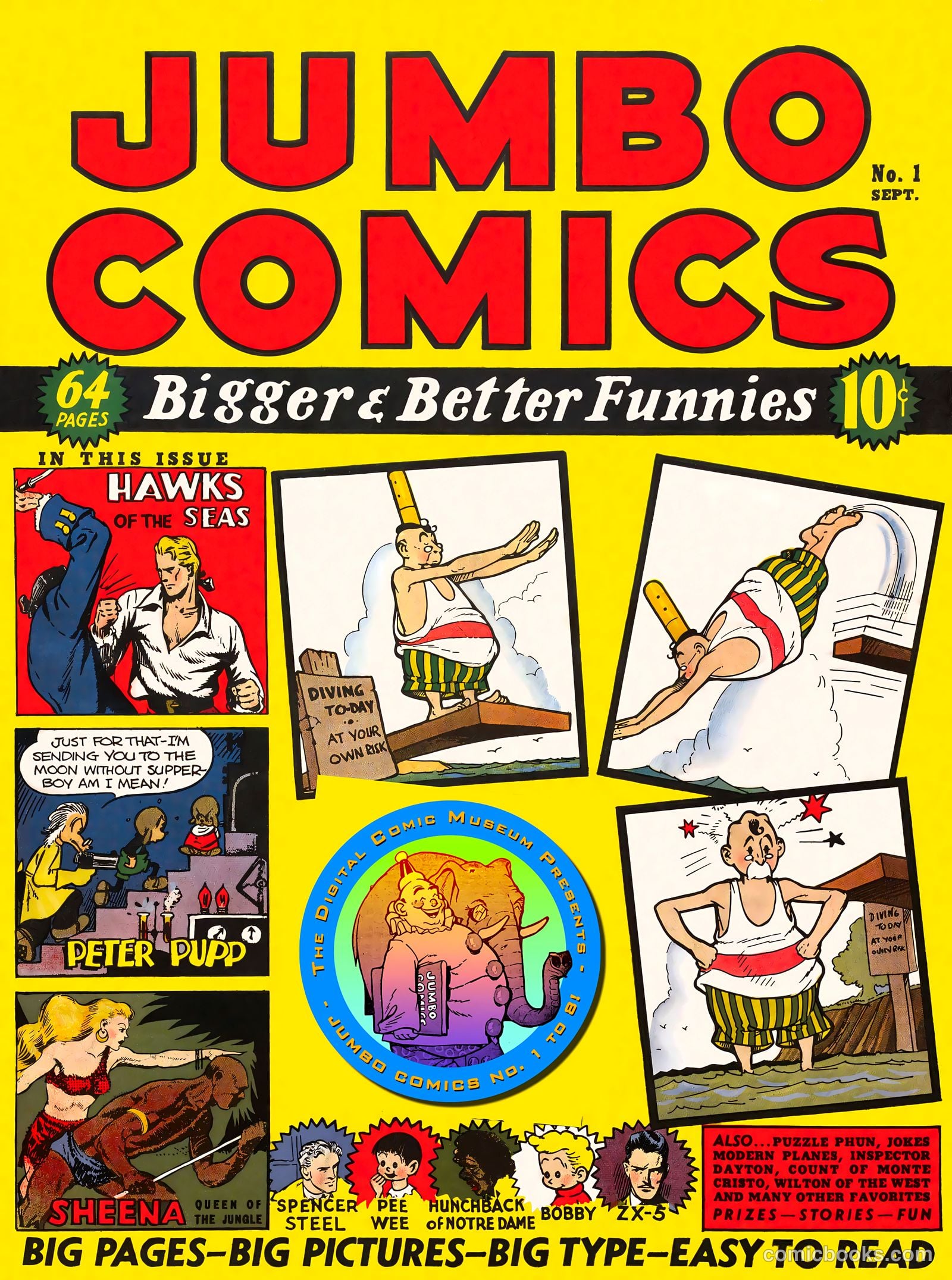 Jumbo Comics #1 (1938) — page 69 of 69