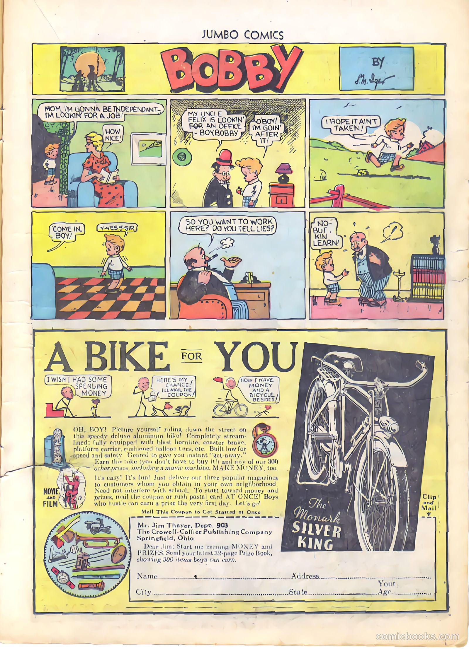 Jumbo Comics #10 (1939) — page 22 of 67