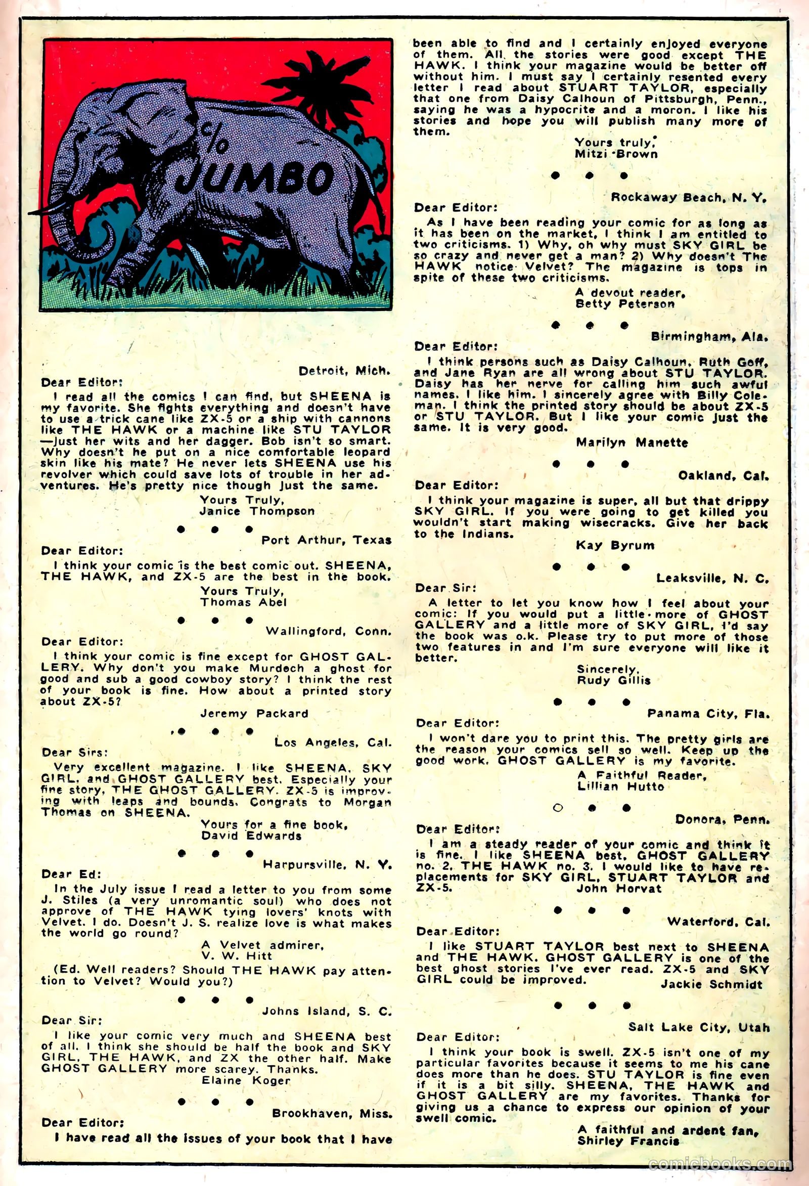 Jumbo Comics #105 (1947) — page 21 of 52