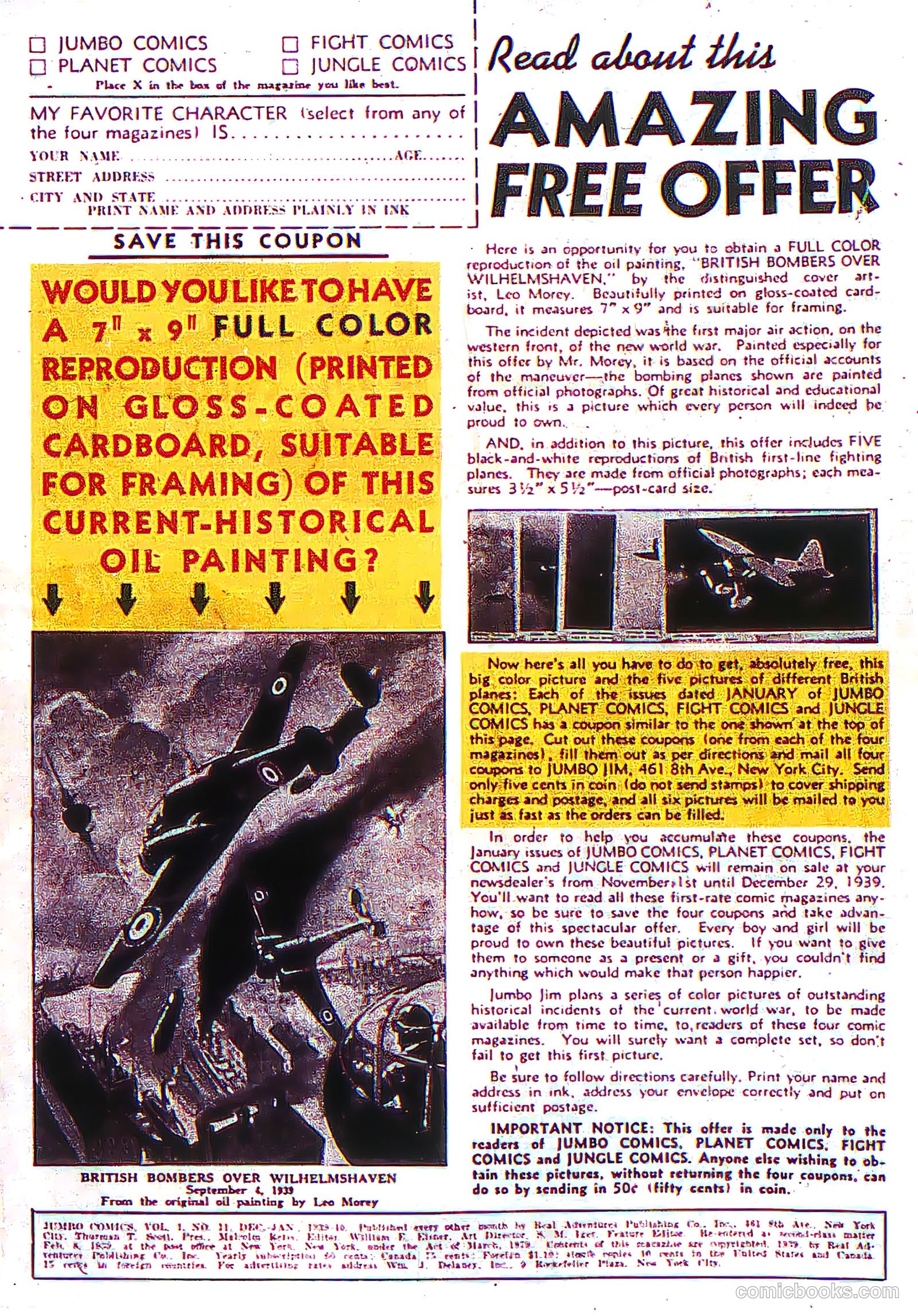 Jumbo Comics #11 (1939) — page 3 of 70