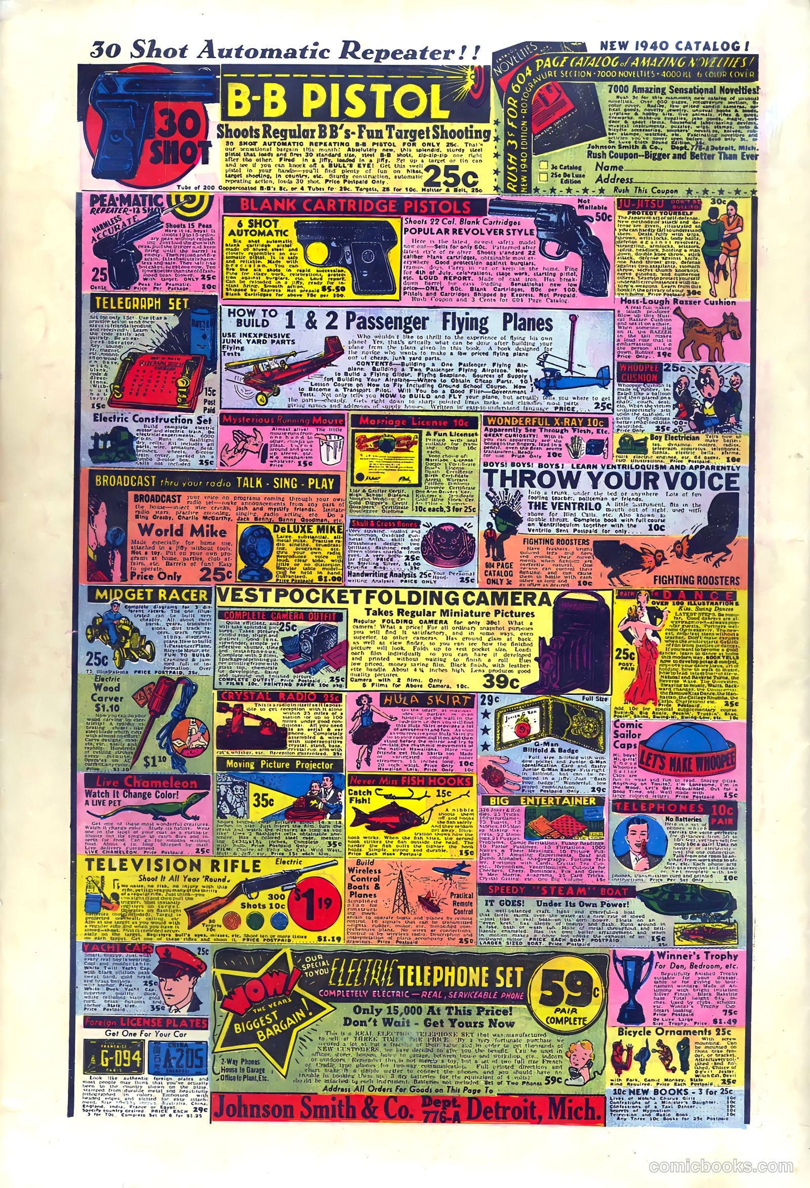 Jumbo Comics #11 (1939) — page 70 of 70