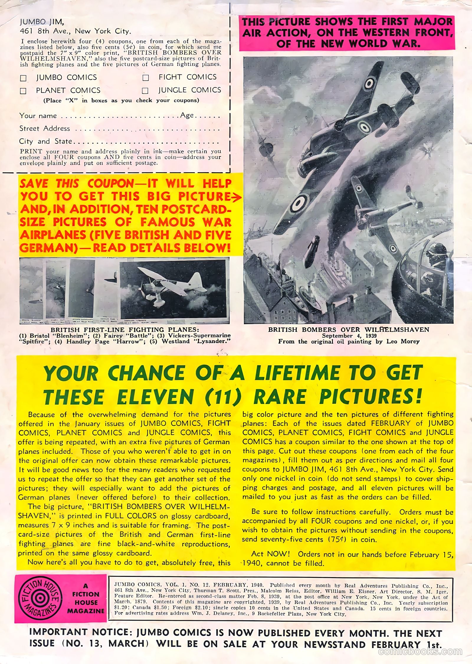 Jumbo Comics #12 (1940) — page 2 of 68