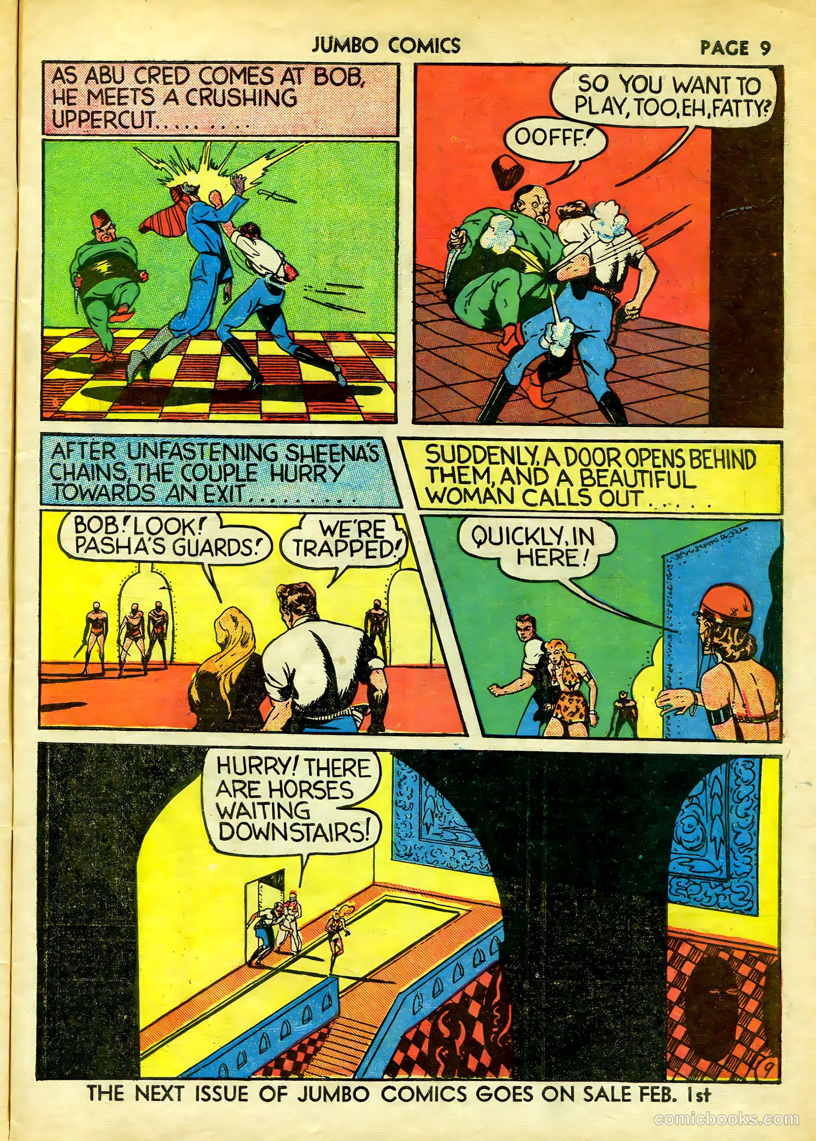 Jumbo Comics #12 (1940) — page 11 of 68