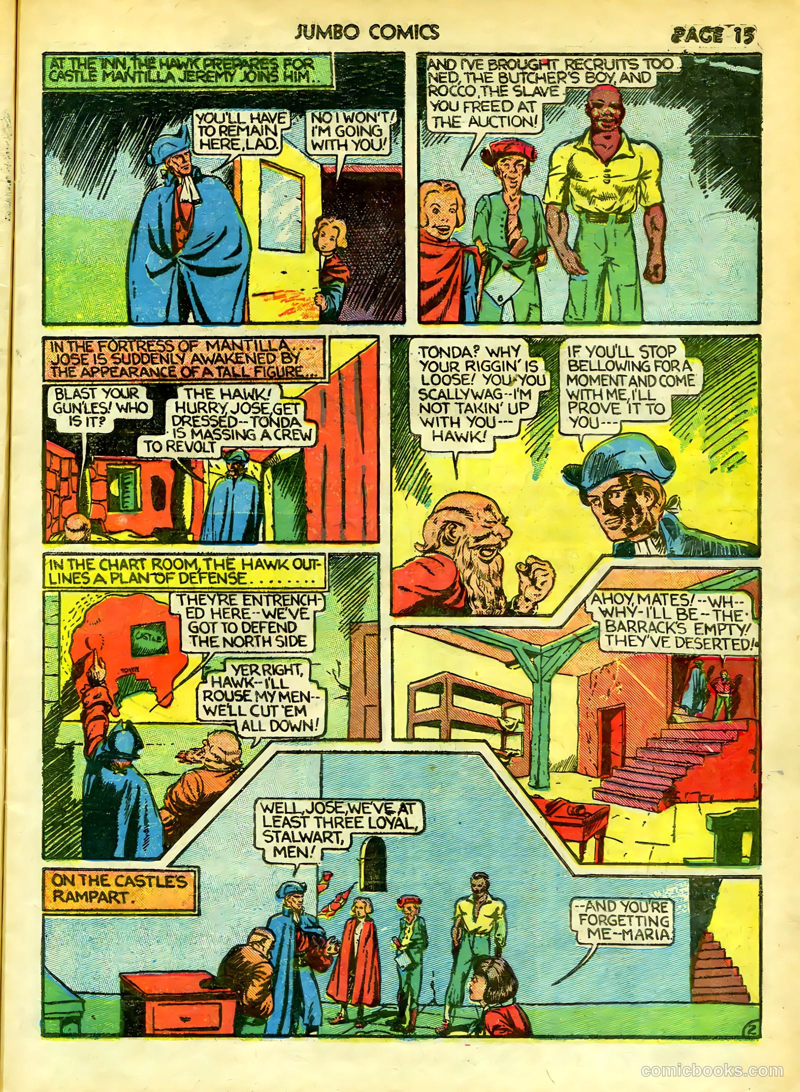 Jumbo Comics #12 (1940) — page 17 of 68