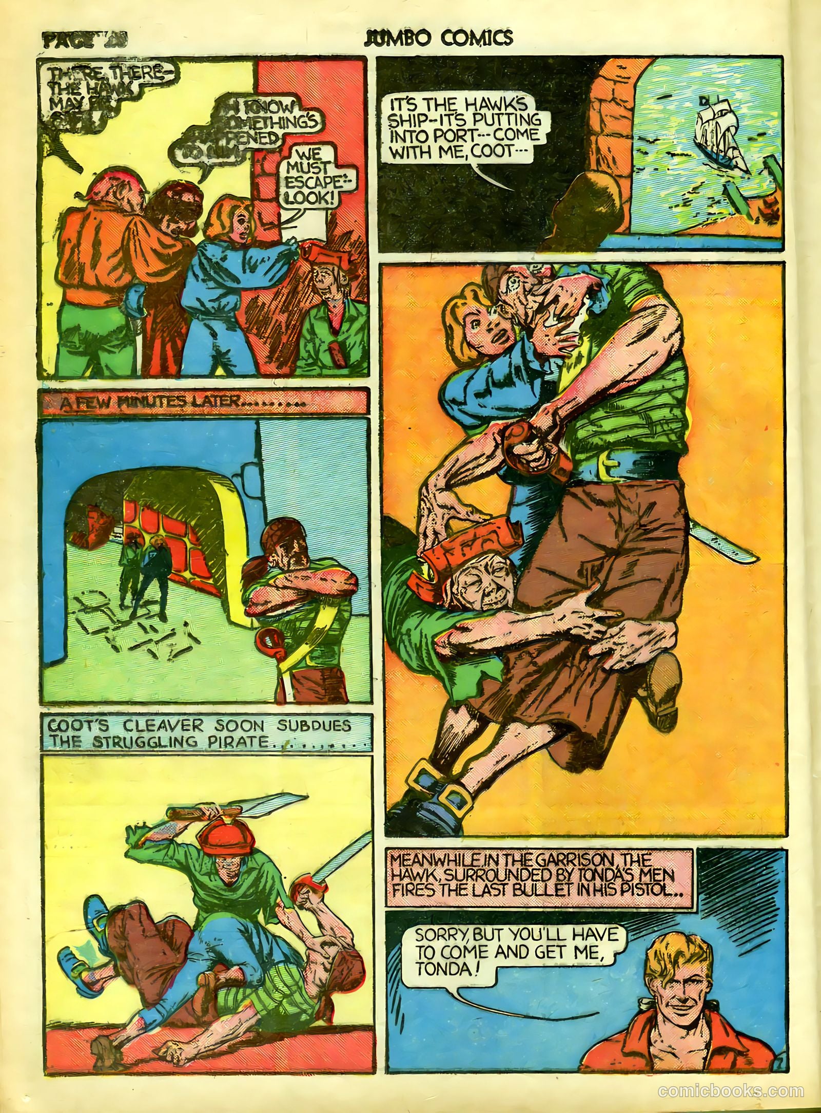 Jumbo Comics #12 (1940) — page 22 of 68