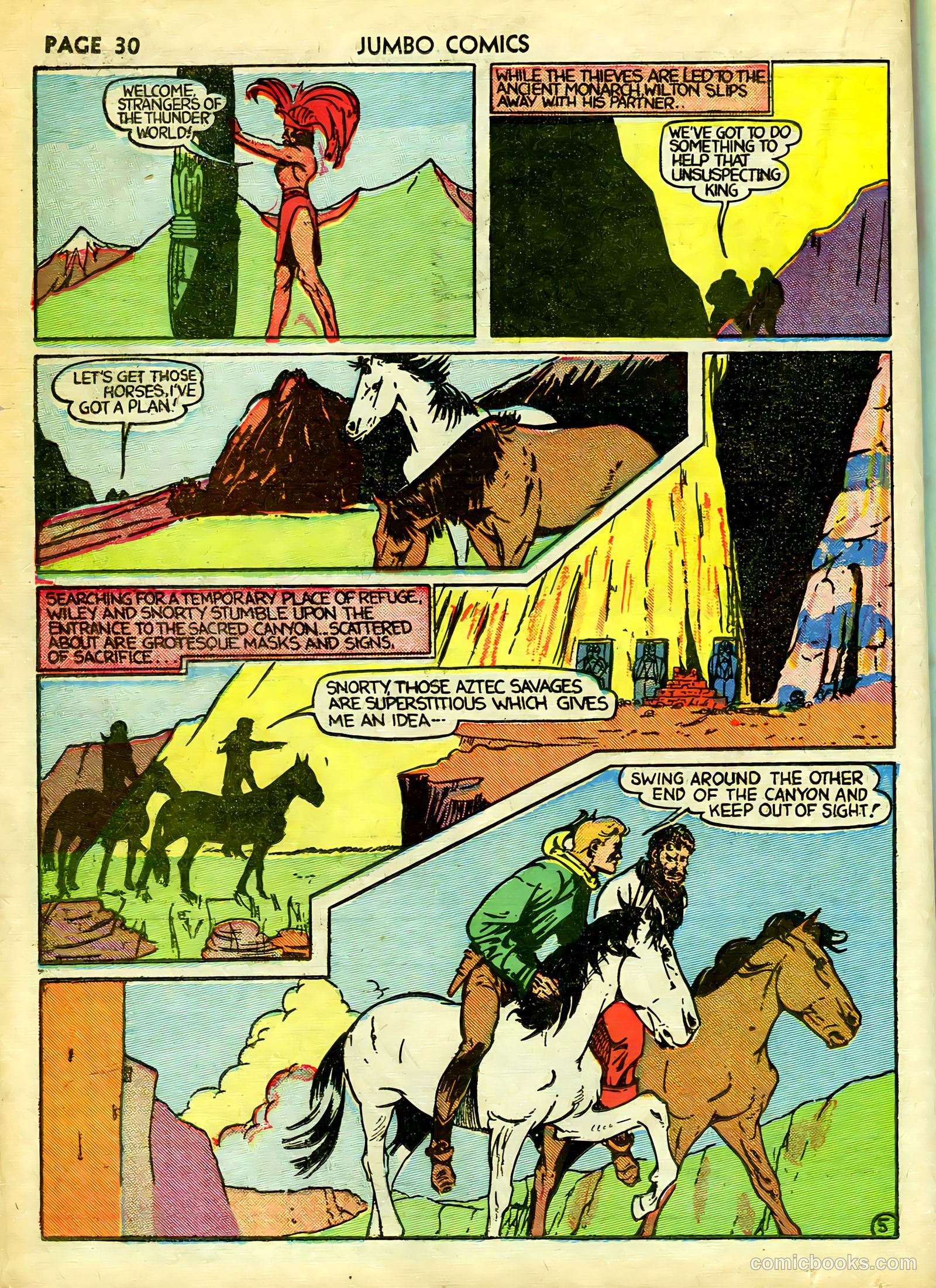 Jumbo Comics #12 (1940) — page 32 of 68