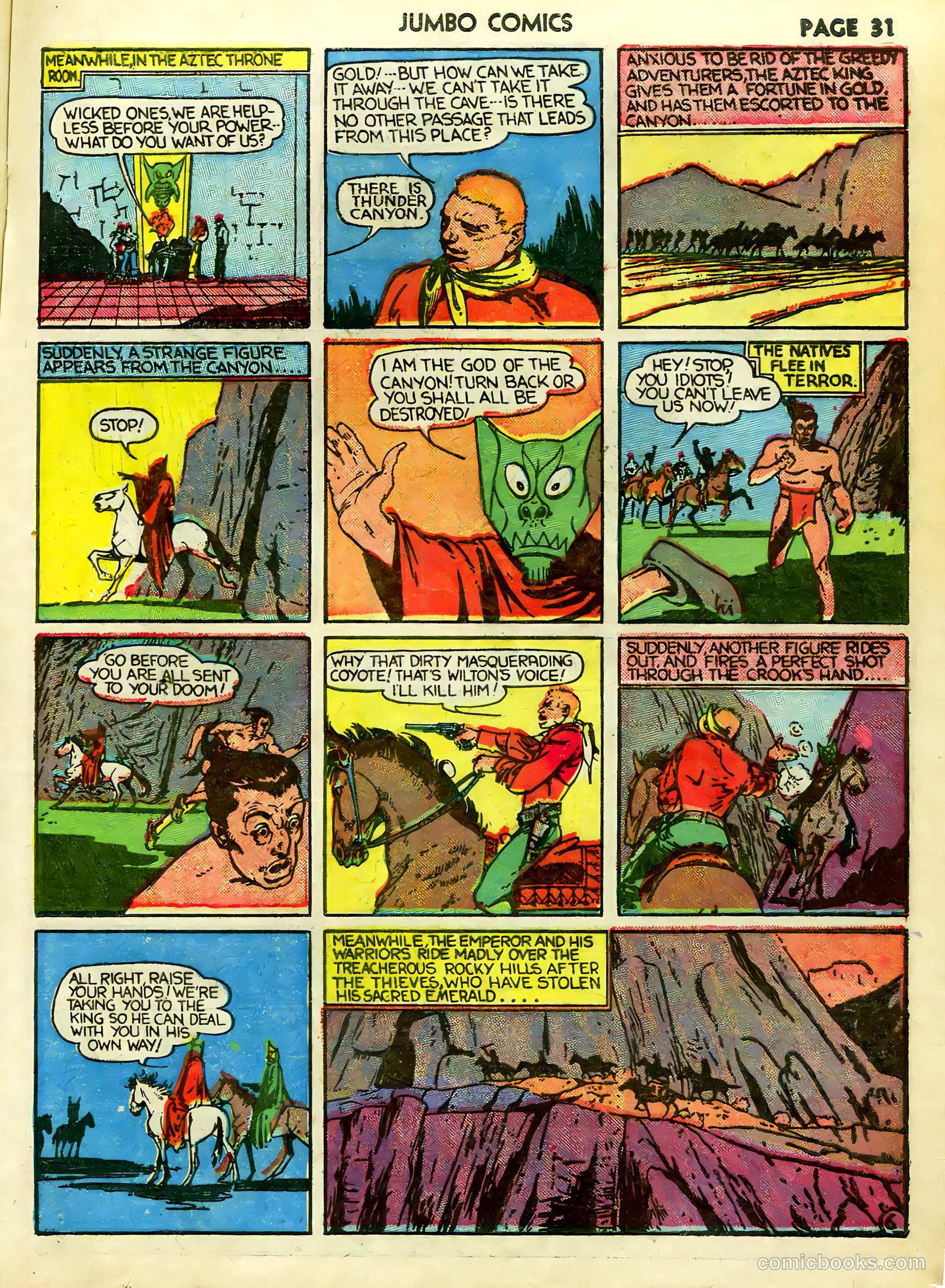 Jumbo Comics #12 (1940) — page 33 of 68
