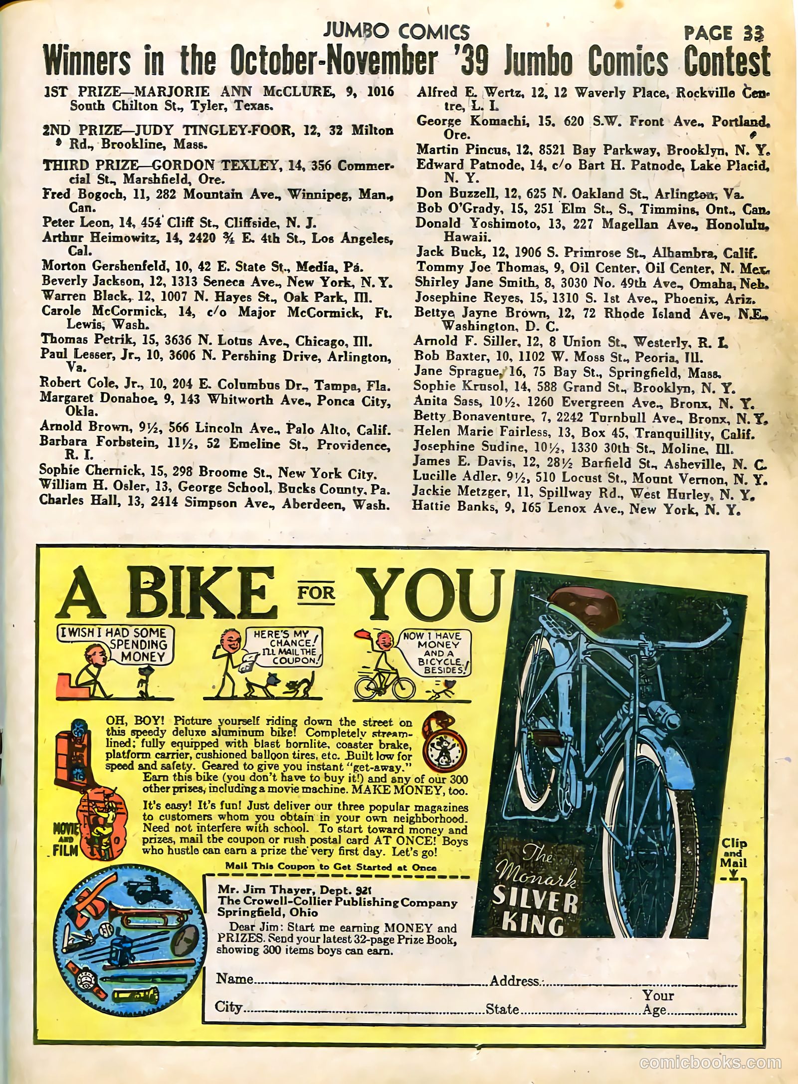Jumbo Comics #12 (1940) — page 35 of 68