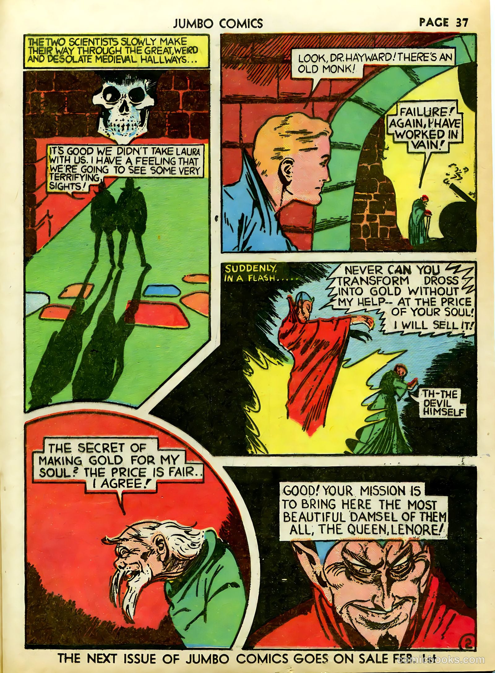 Jumbo Comics #12 (1940) — page 39 of 68