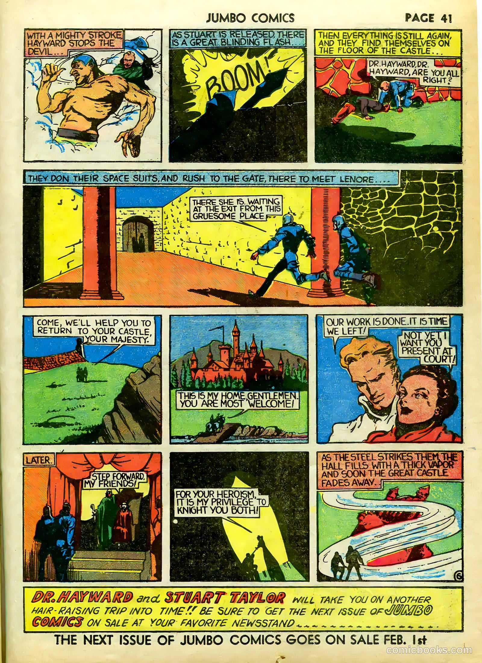 Jumbo Comics #12 (1940) — page 43 of 68