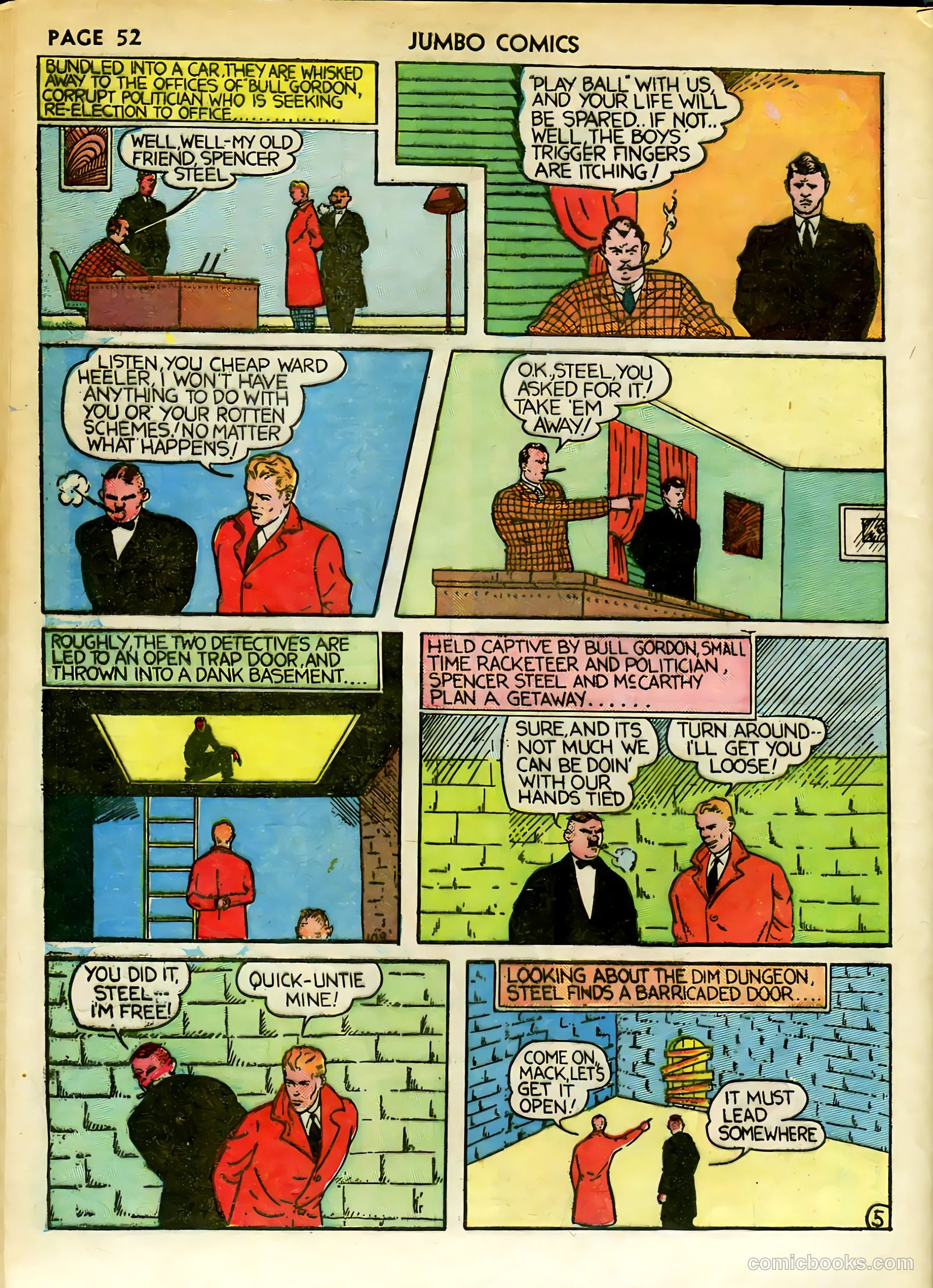 Jumbo Comics #12 (1940) — page 54 of 68