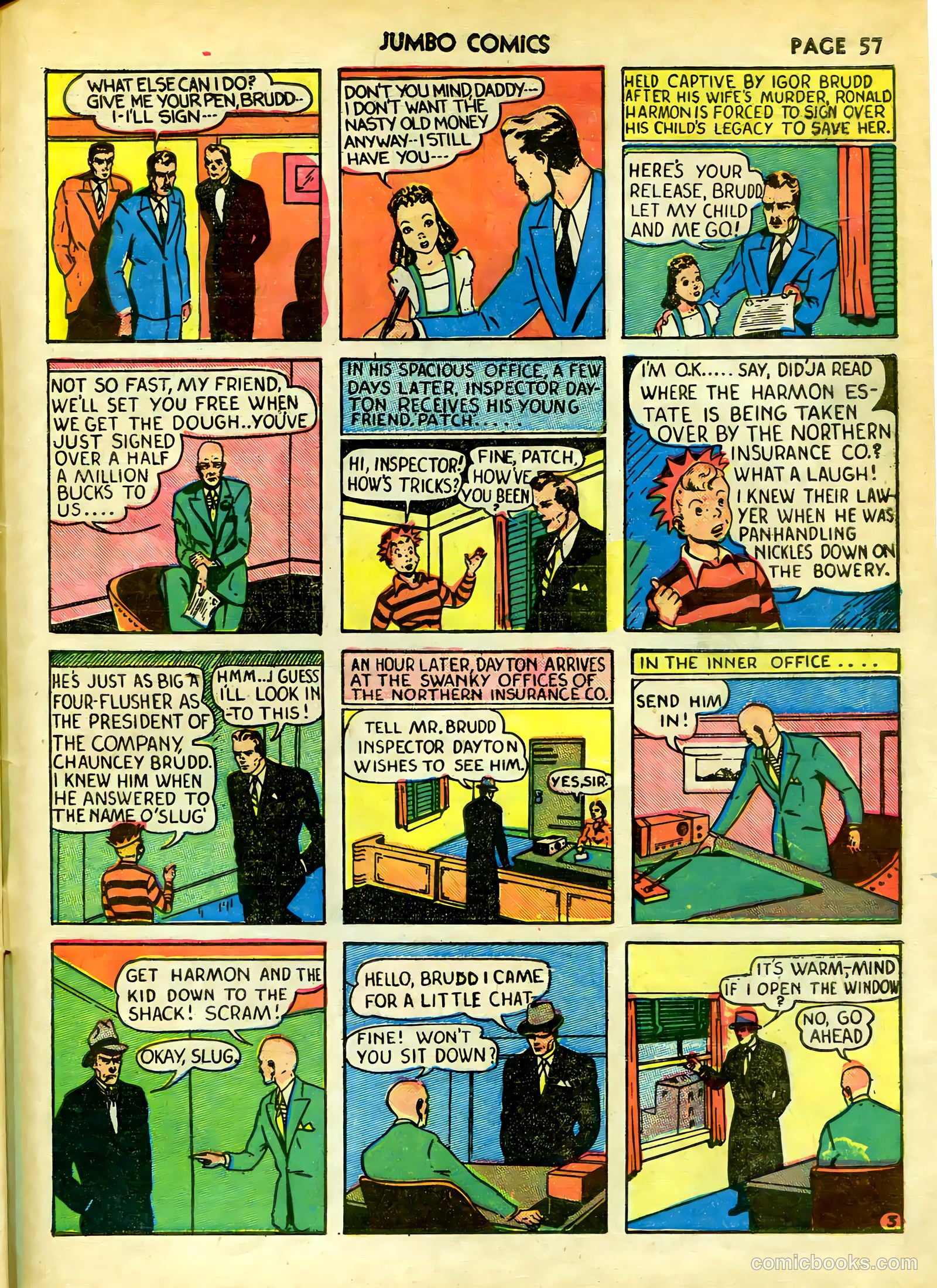 Jumbo Comics #12 (1940) — page 59 of 68