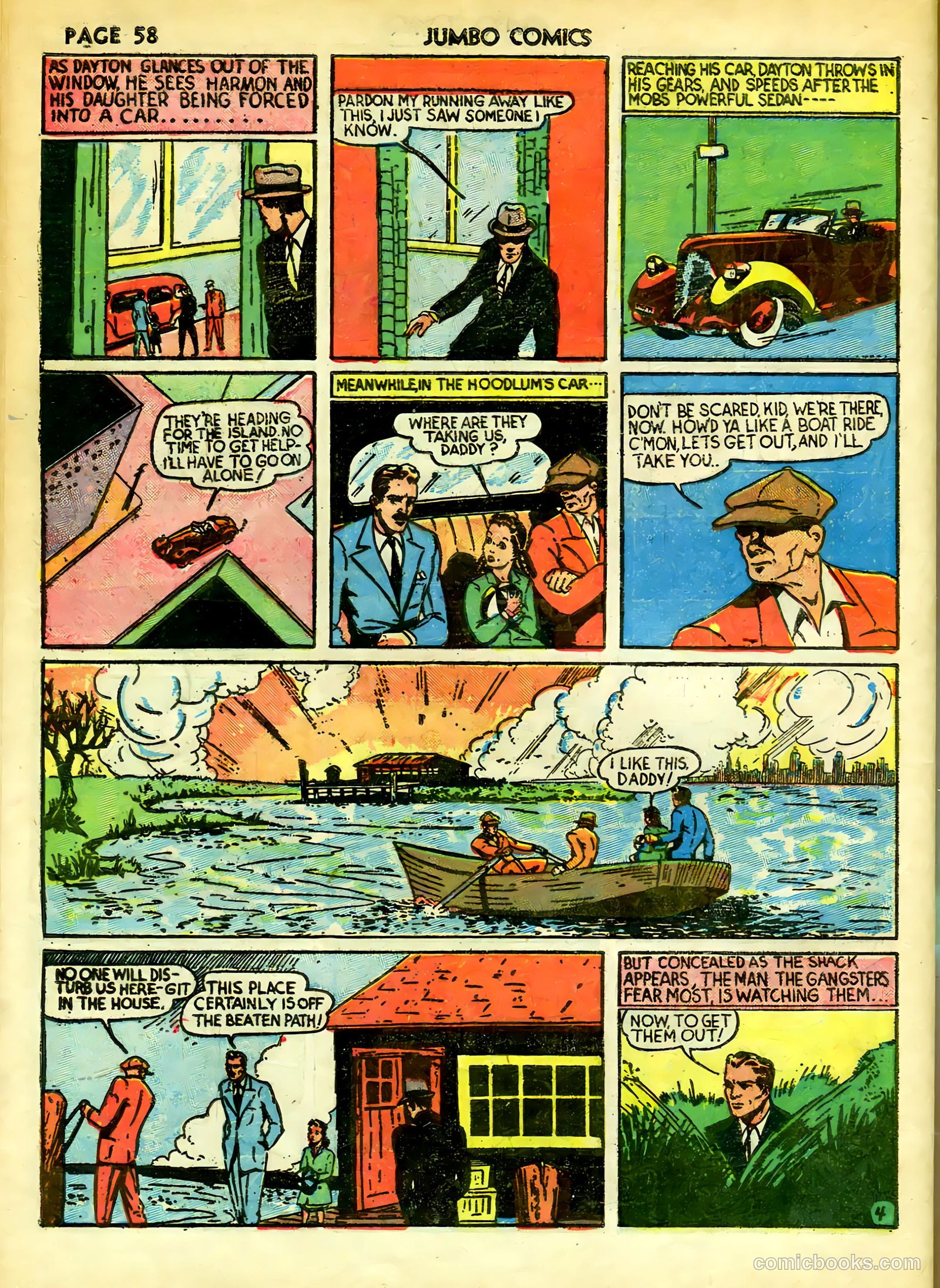 Jumbo Comics #12 (1940) — page 60 of 68