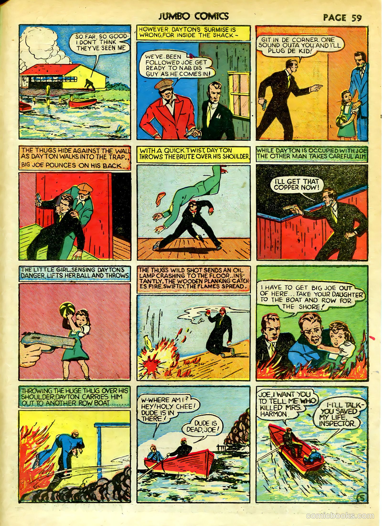Jumbo Comics #12 (1940) — page 61 of 68