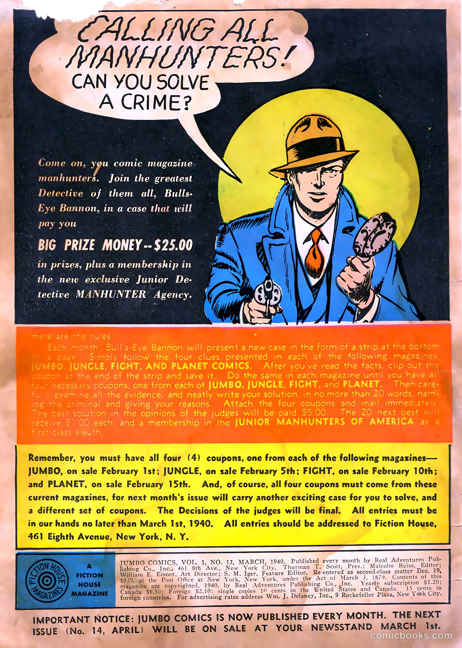 Jumbo Comics #13 (1940) — page 2 of 68