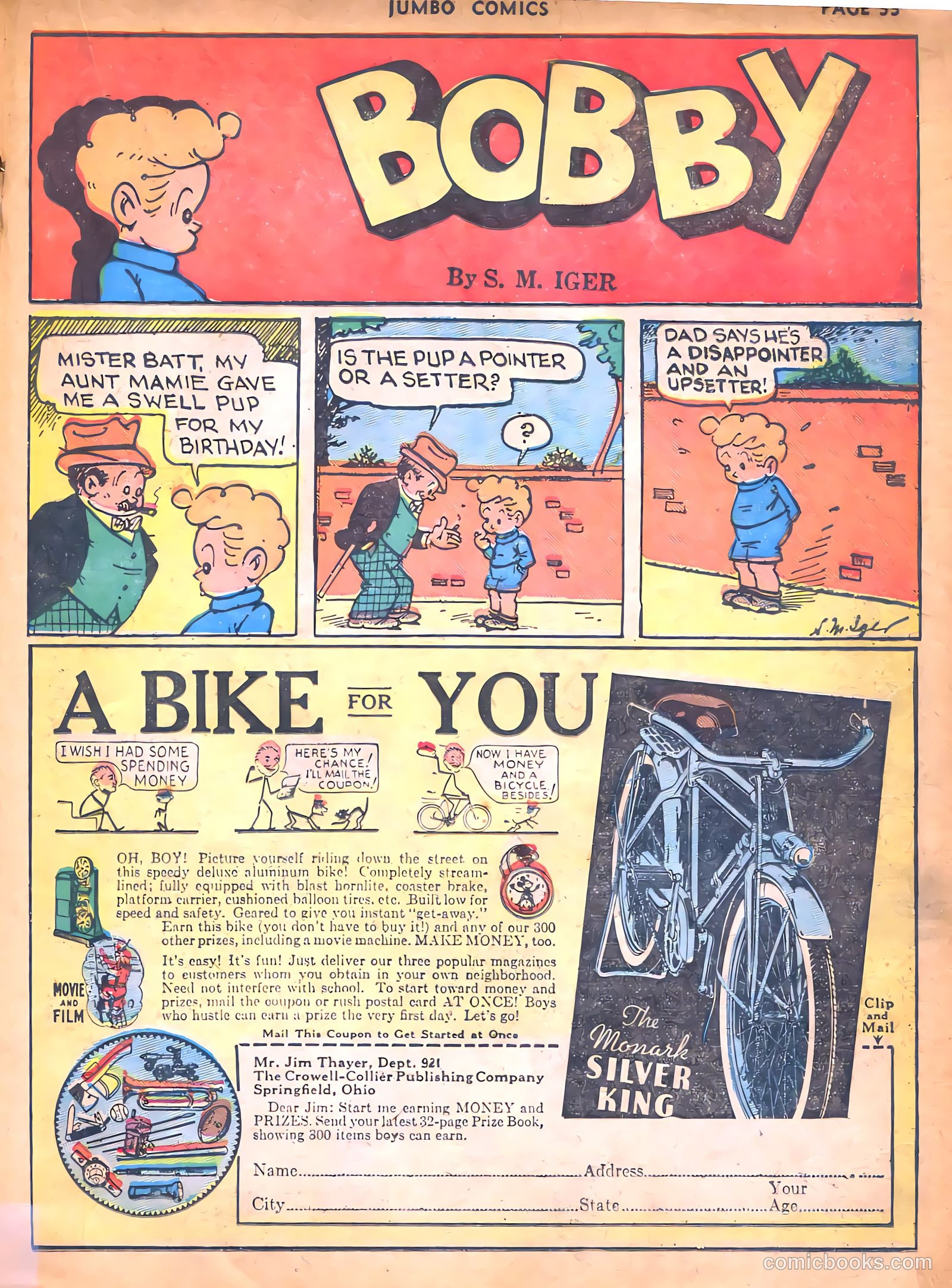 Jumbo Comics #13 (1940) — page 35 of 68