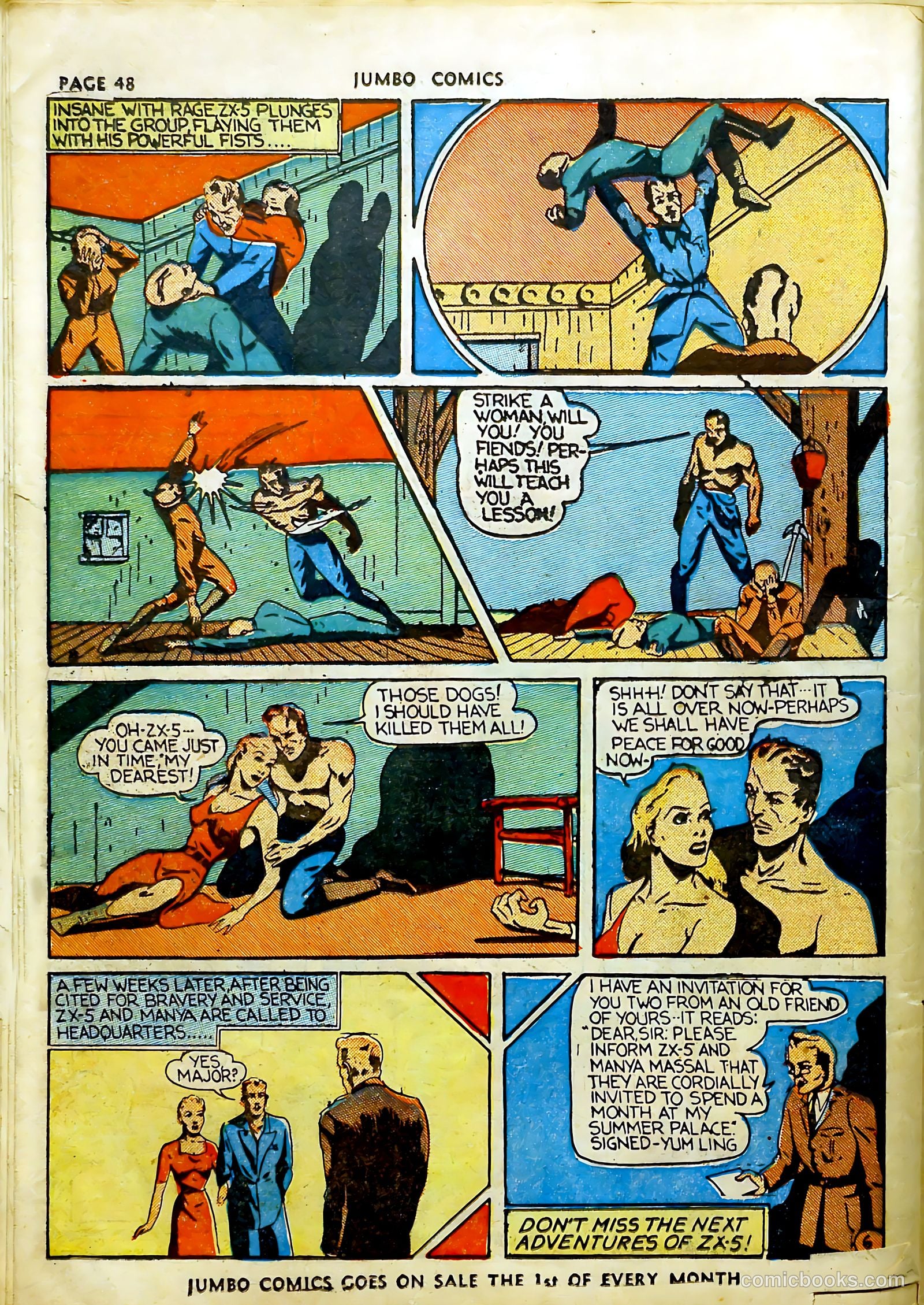 Jumbo Comics #13 (1940) — page 50 of 68