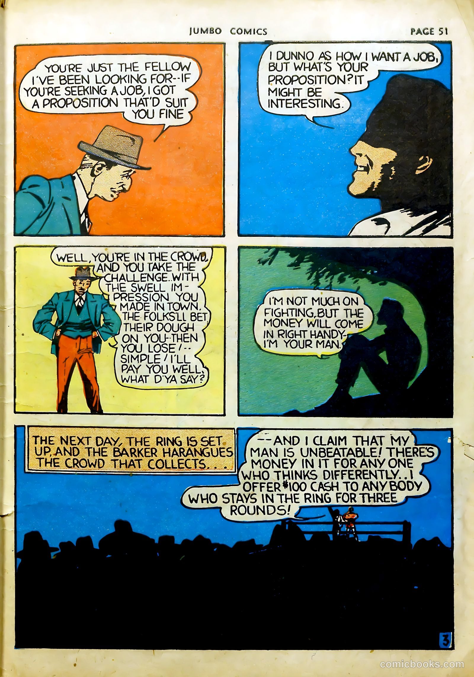 Jumbo Comics #13 (1940) — page 53 of 68