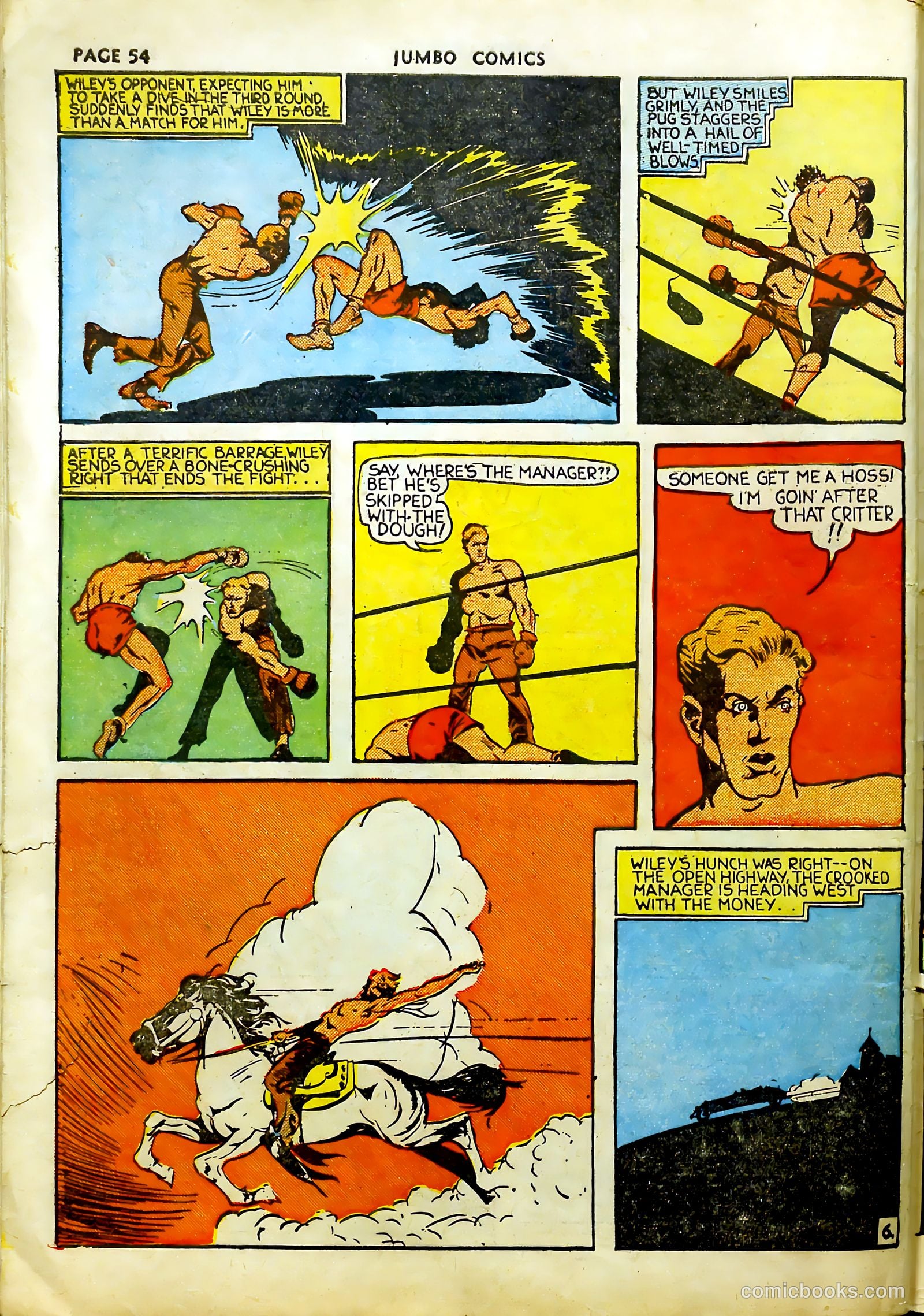 Jumbo Comics #13 (1940) — page 56 of 68