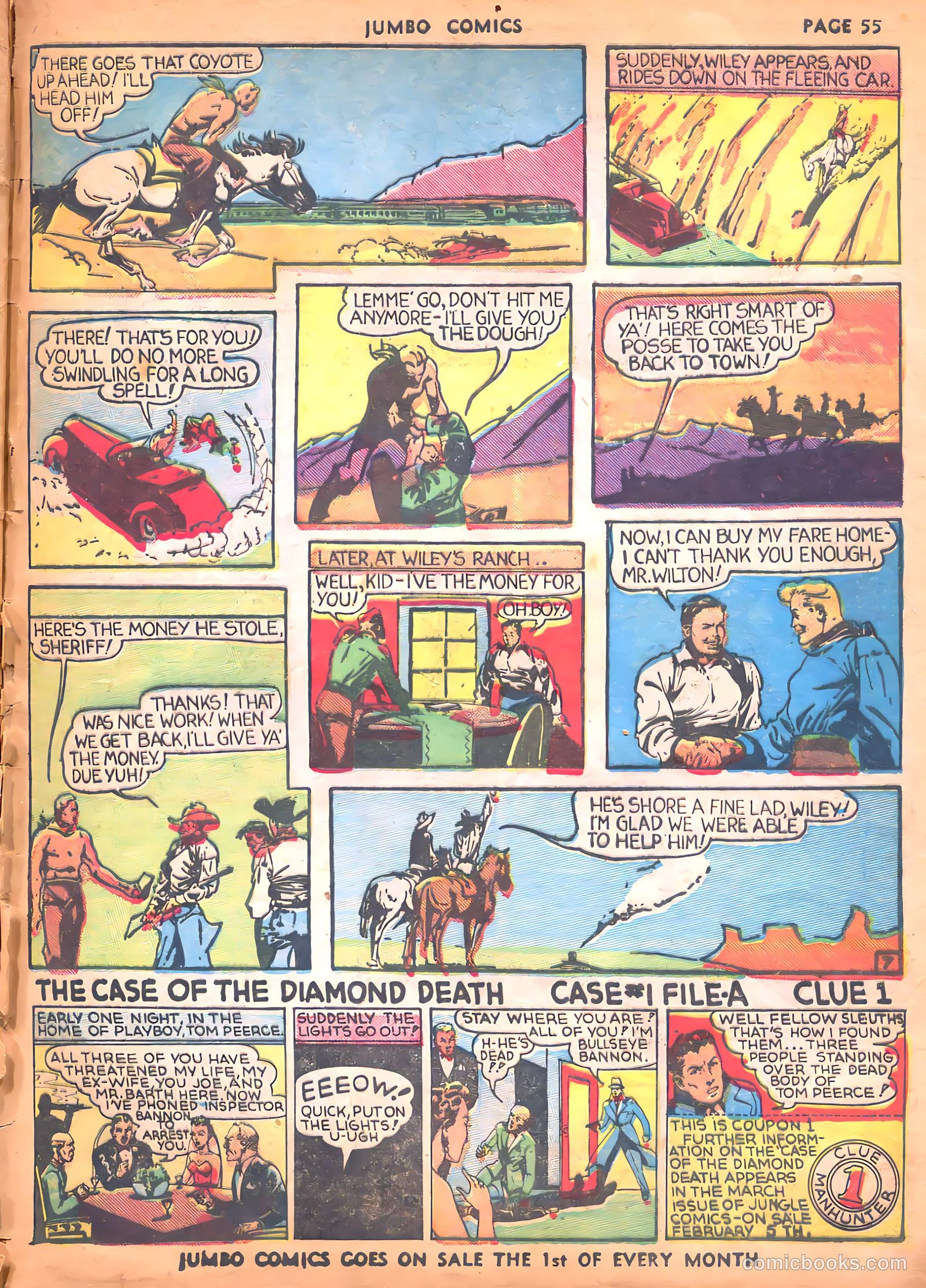 Jumbo Comics #13 (1940) — page 57 of 68
