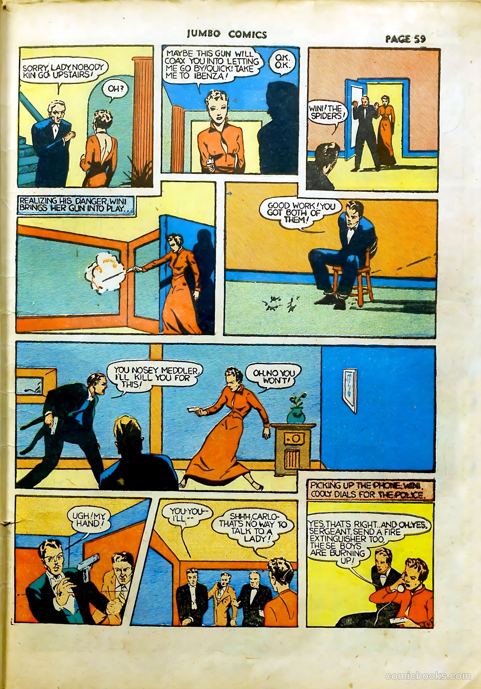 Jumbo Comics #13 (1940) — page 61 of 68