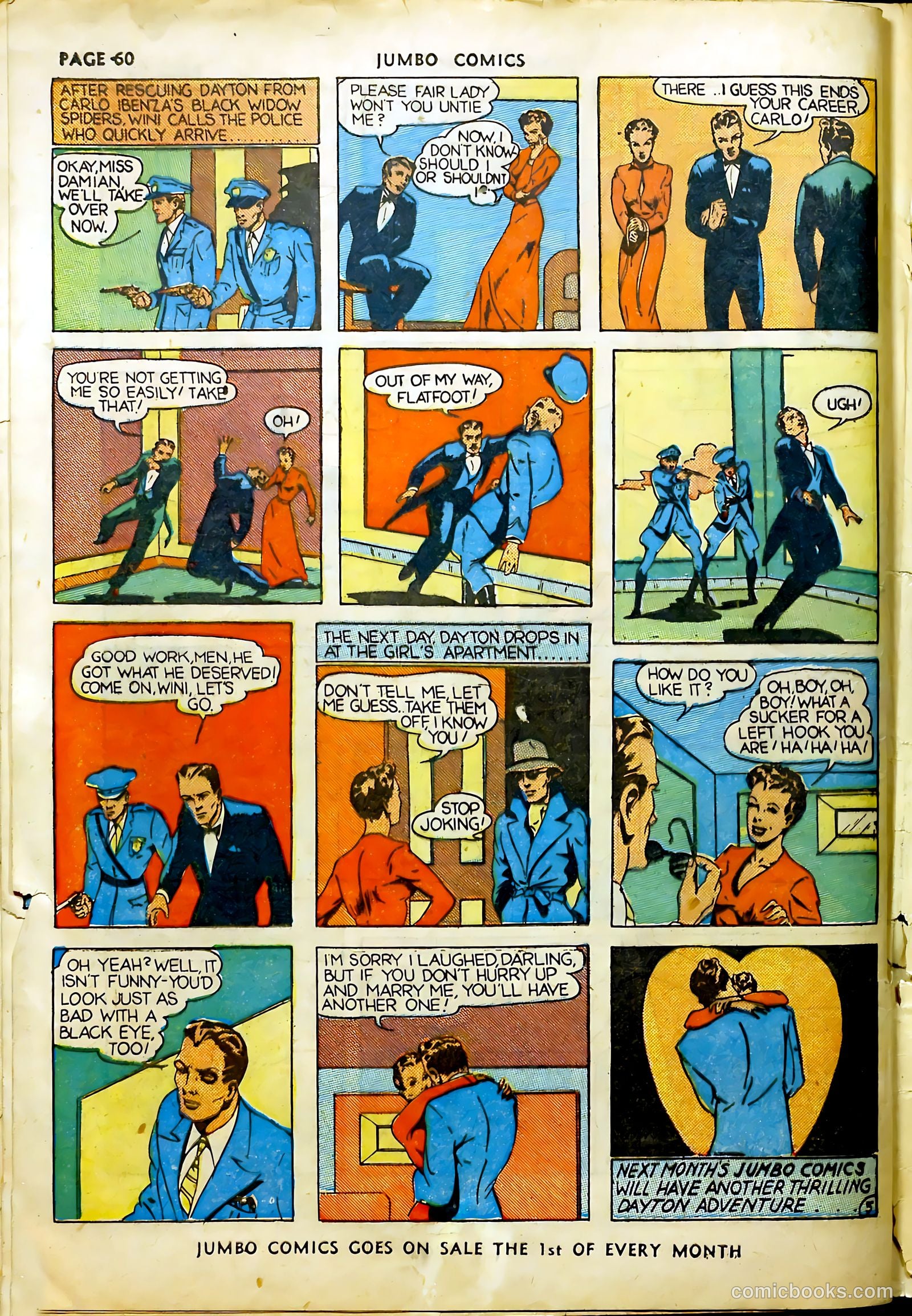 Jumbo Comics #13 (1940) — page 62 of 68