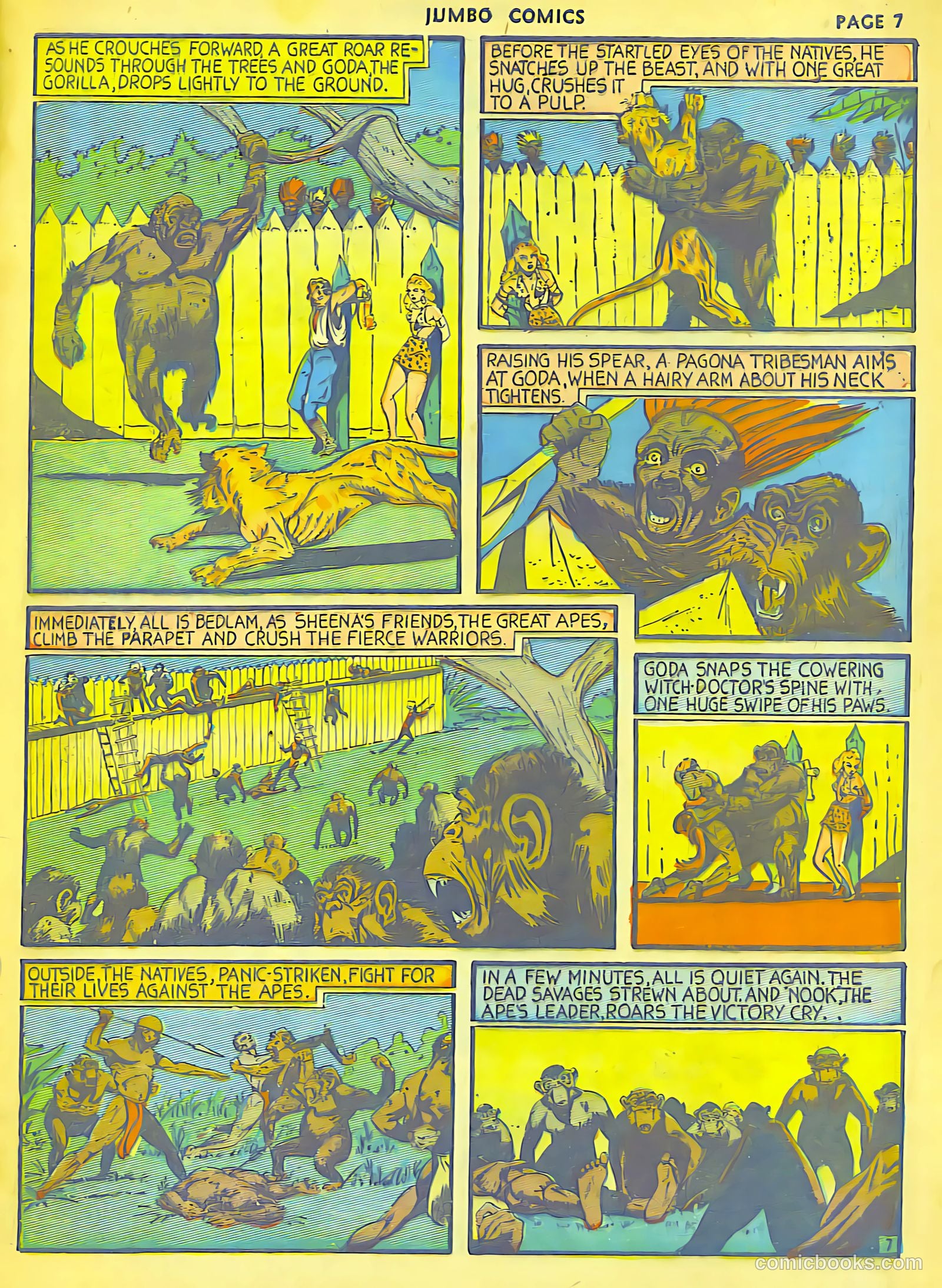 Jumbo Comics #14 (1940) — page 9 of 68