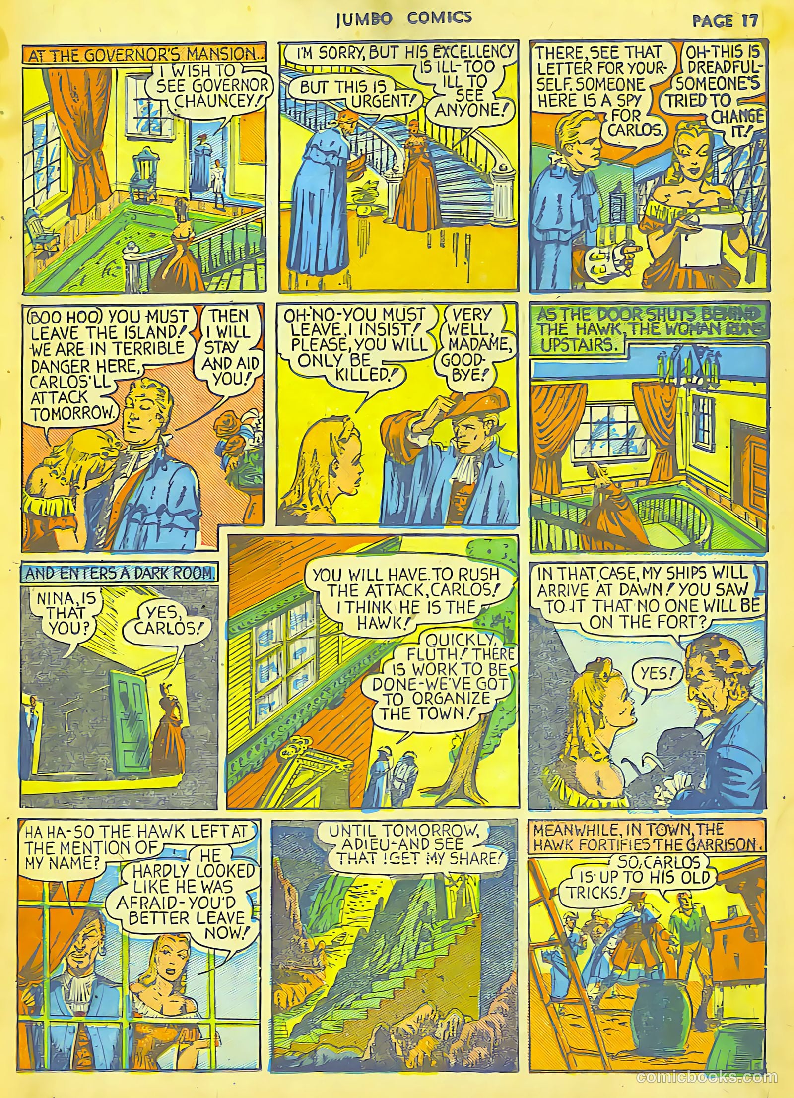 Jumbo Comics #14 (1940) — page 19 of 68