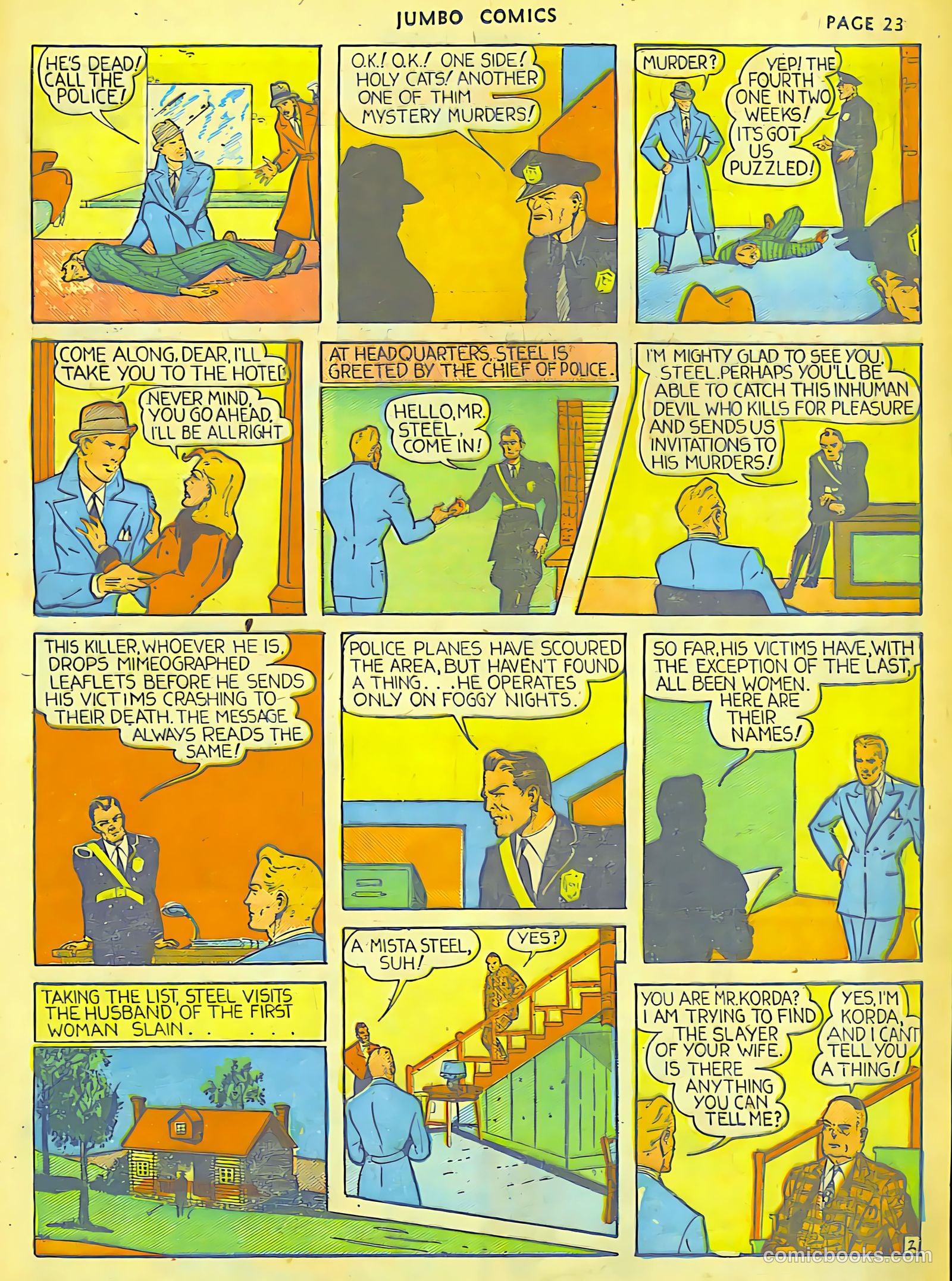 Jumbo Comics #14 (1940) — page 25 of 68