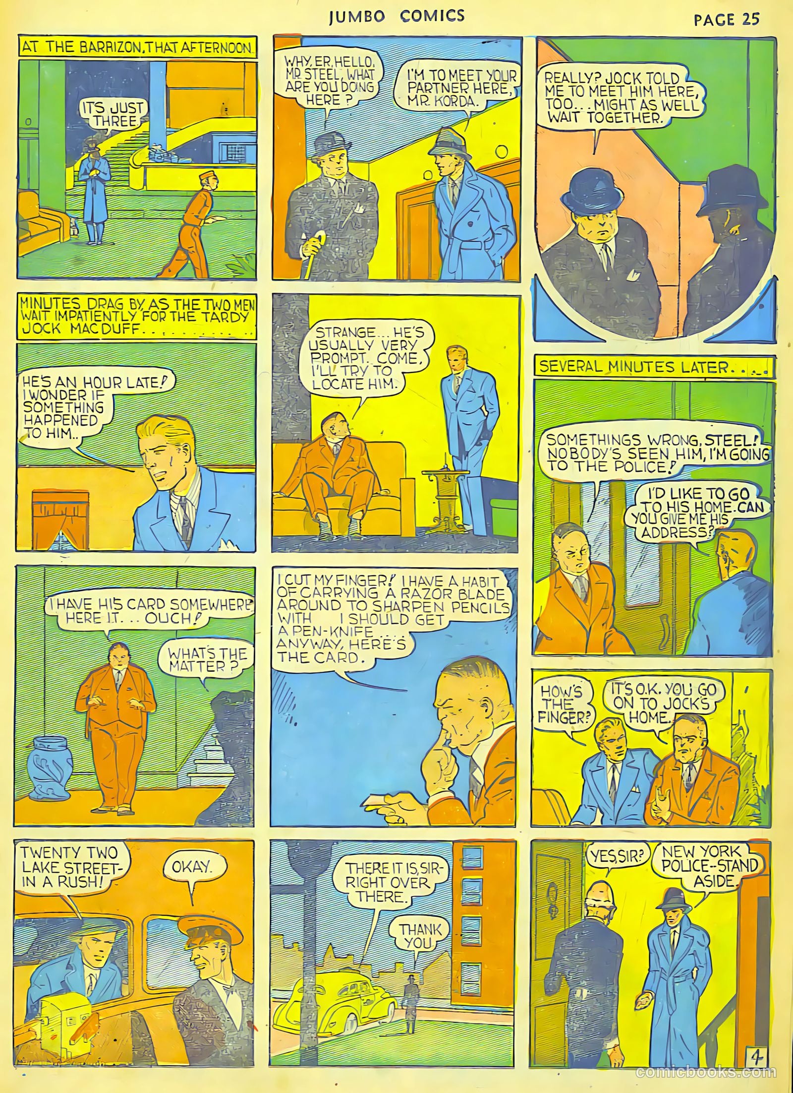 Jumbo Comics #14 (1940) — page 27 of 68