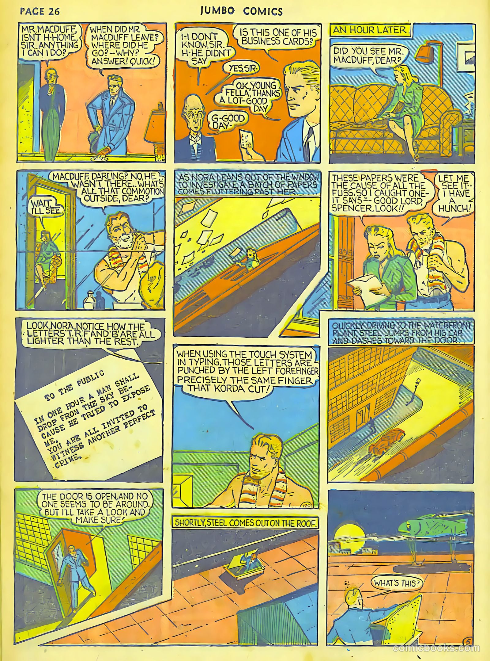 Jumbo Comics #14 (1940) — page 28 of 68