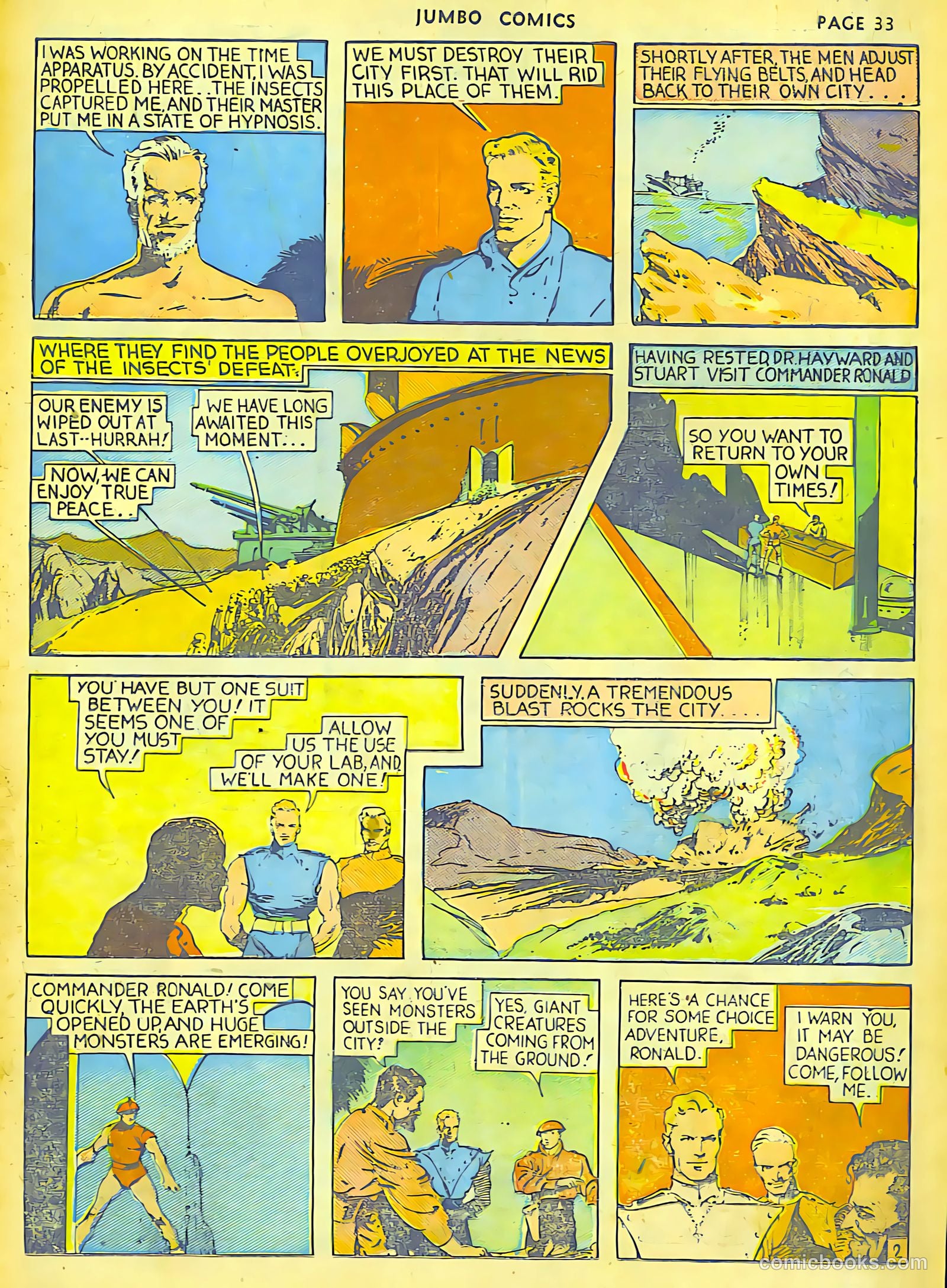 Jumbo Comics #14 (1940) — page 35 of 68