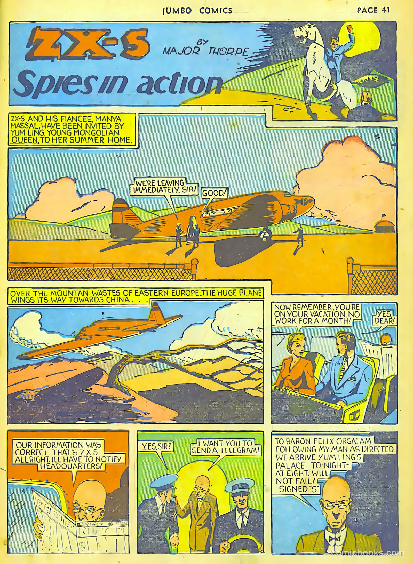 Jumbo Comics #14 (1940) — page 43 of 68