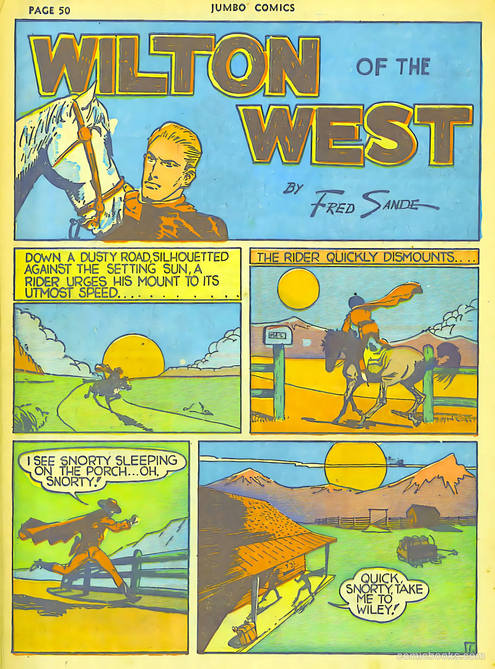 Jumbo Comics #14 (1940) — page 52 of 68