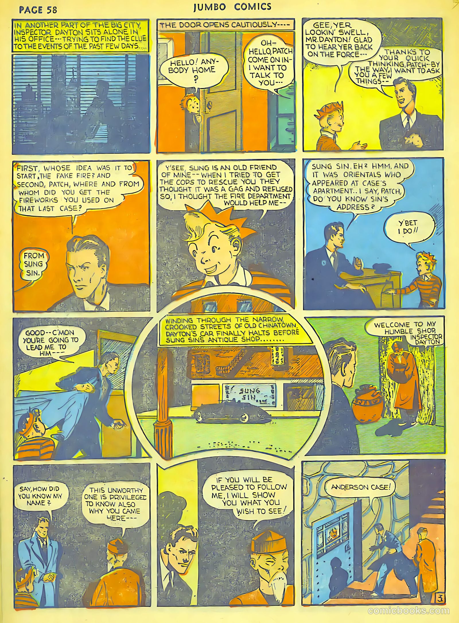 Jumbo Comics #14 (1940) — page 60 of 68