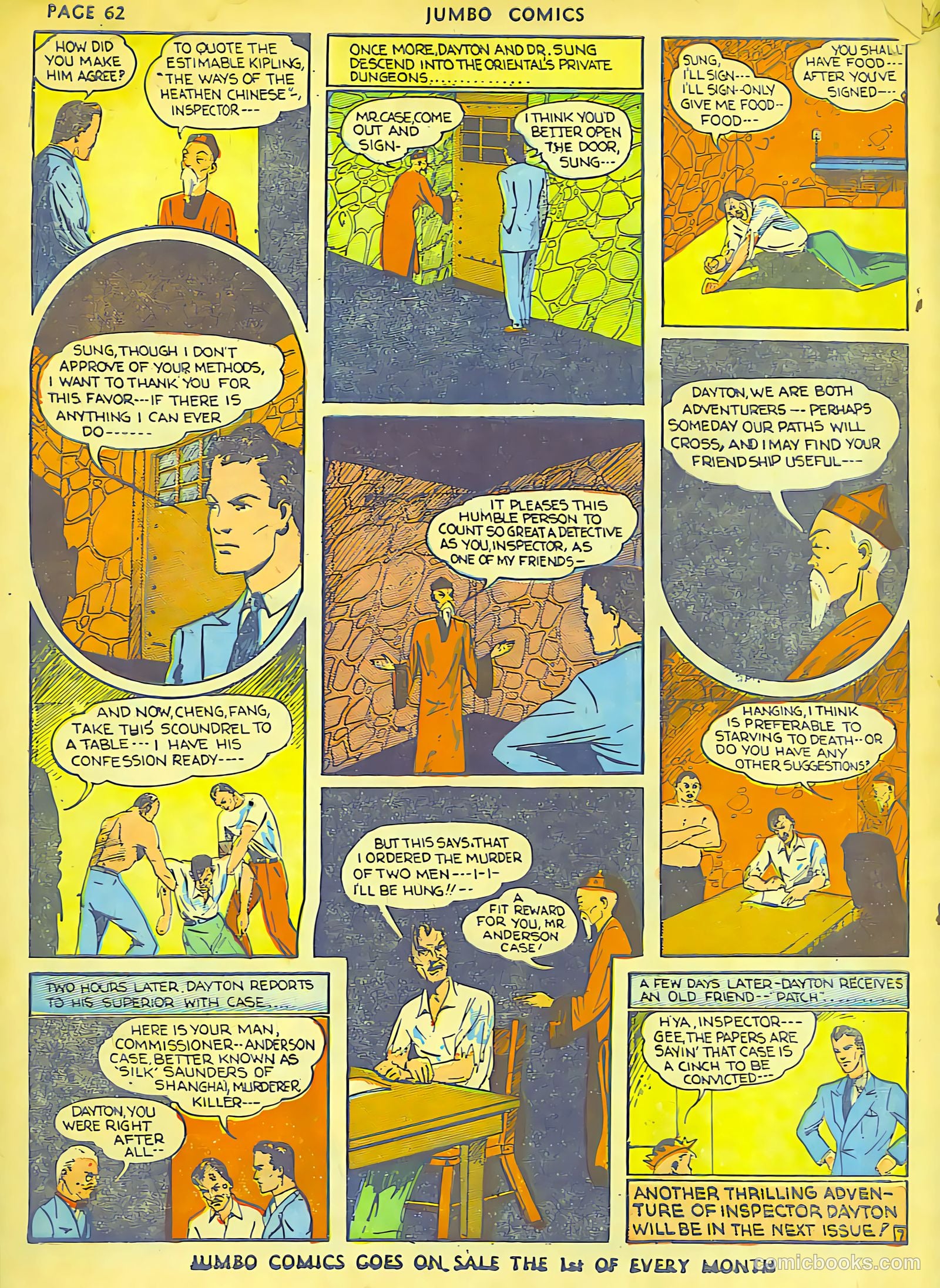 Jumbo Comics #14 (1940) — page 64 of 68