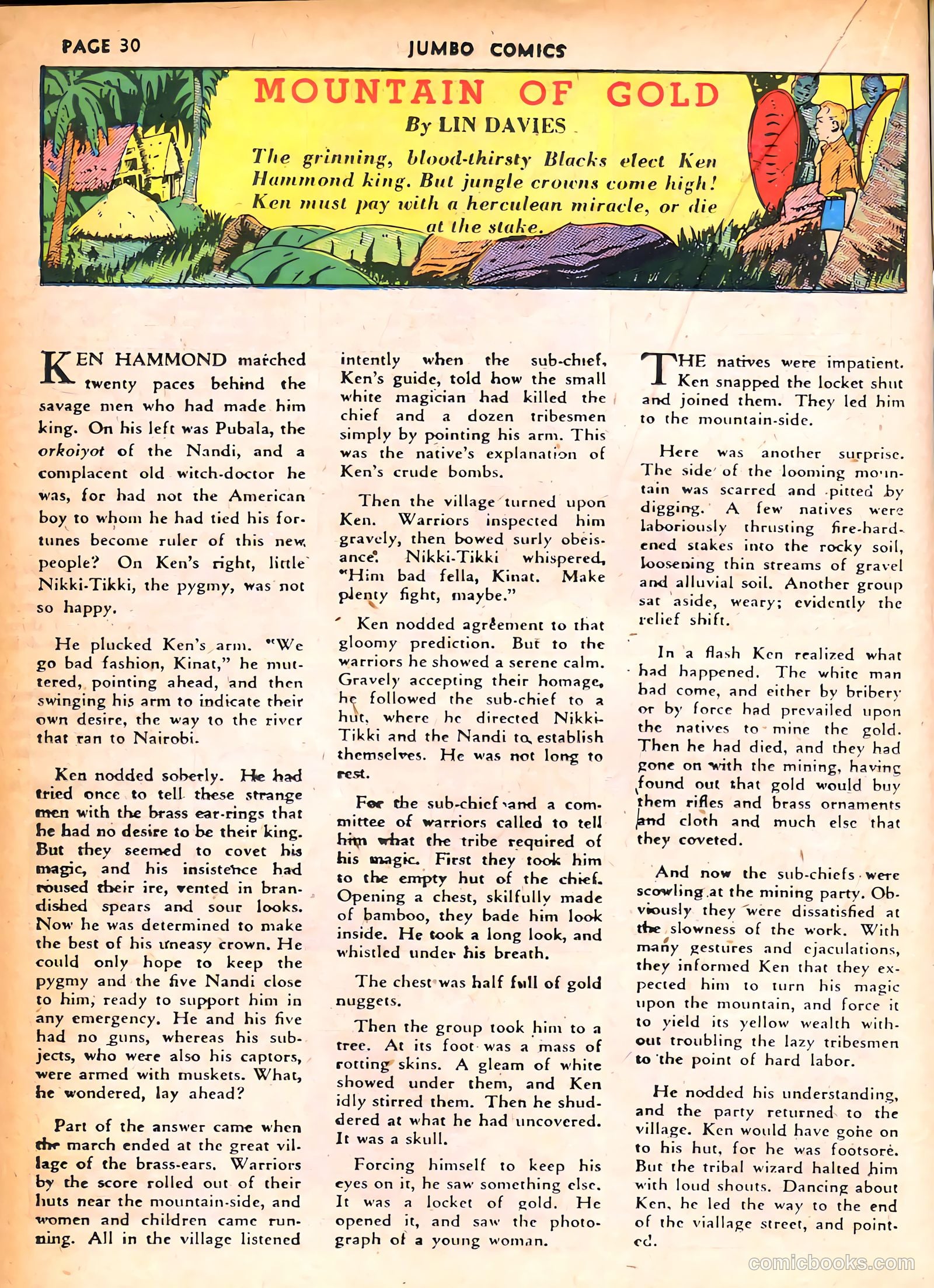 Jumbo Comics #15 (1940) — page 32 of 68