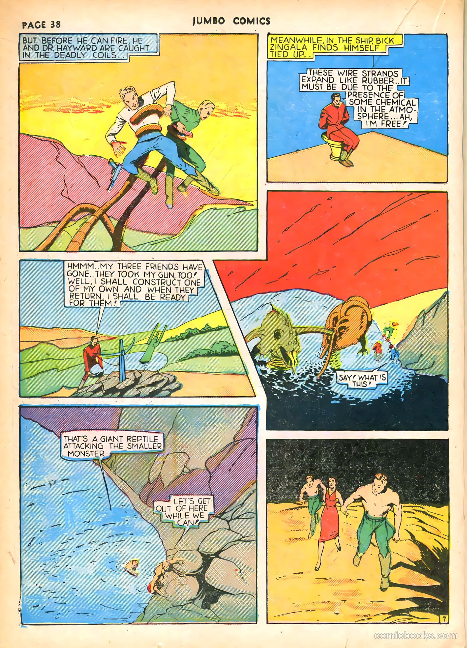 Jumbo Comics #15 (1940) — page 40 of 68