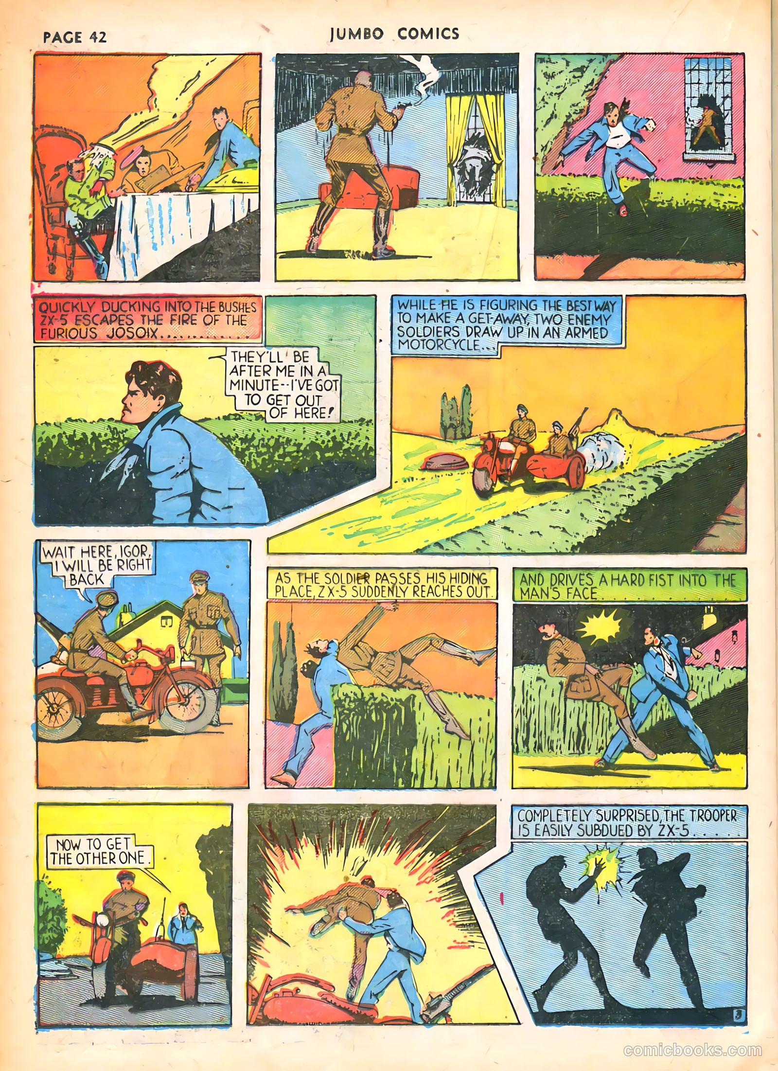 Jumbo Comics #15 (1940) — page 44 of 68