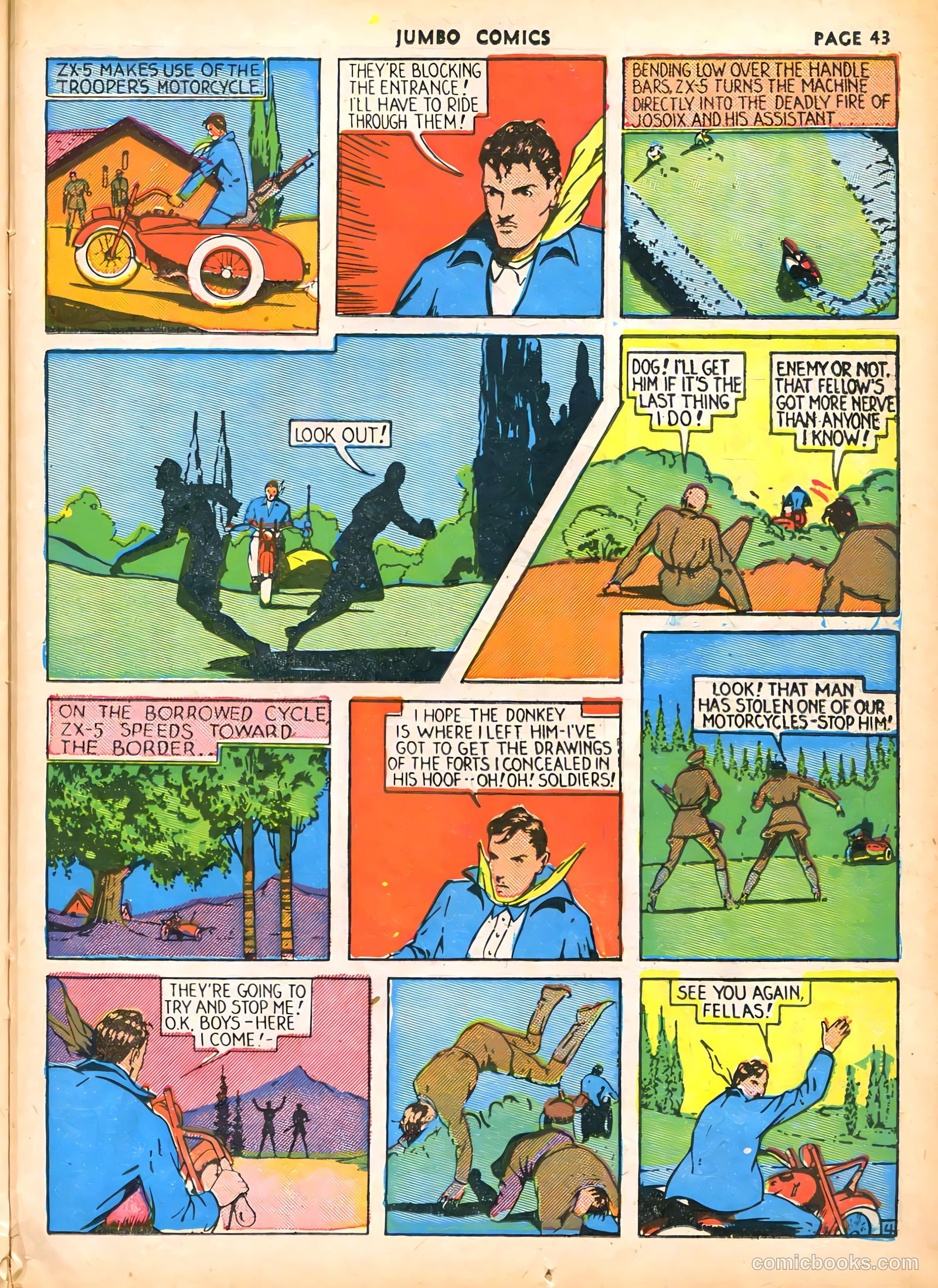 Jumbo Comics #15 (1940) — page 45 of 68
