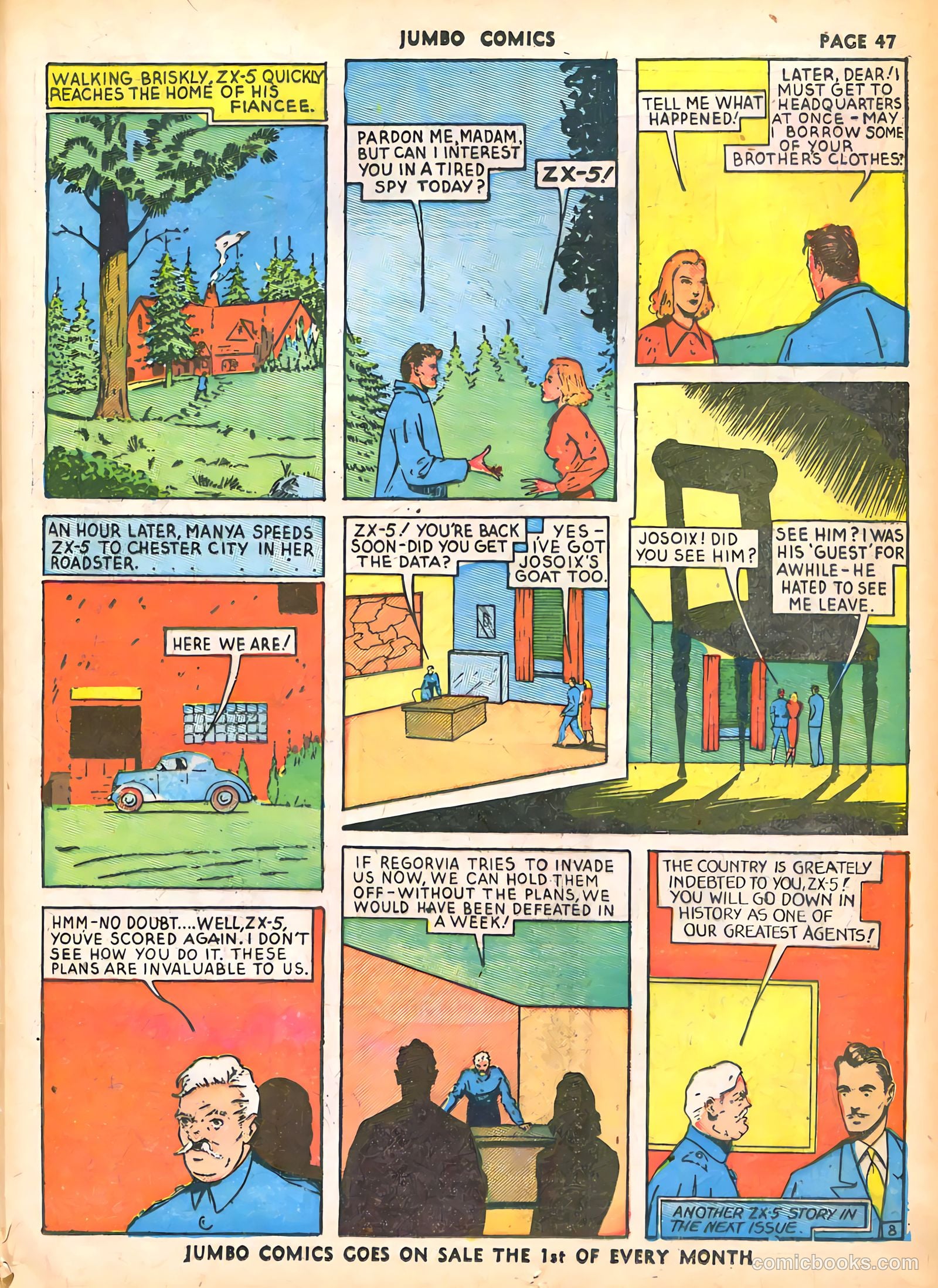 Jumbo Comics #15 (1940) — page 49 of 68