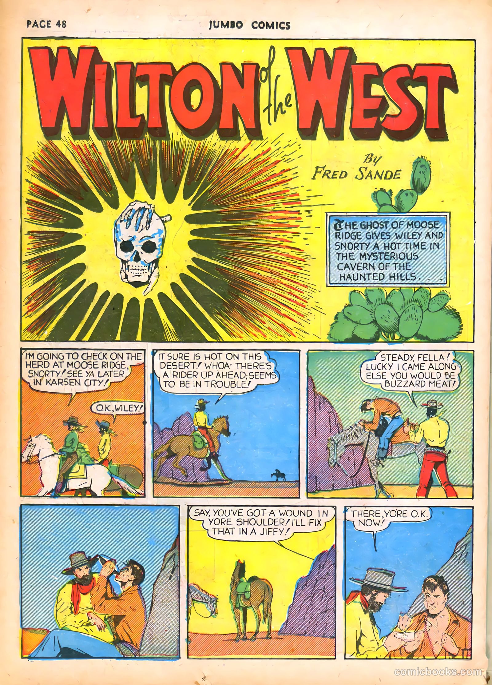 Jumbo Comics #15 (1940) — page 50 of 68